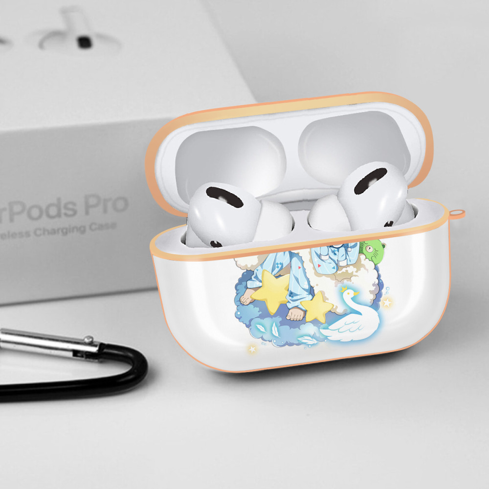 文豪ストレイドッグス Bungo Stray Dogs 【AirPods Pro用】ハードシェル保護ケース｜耐衝撃・防指紋・カラビナ付き商品仕様