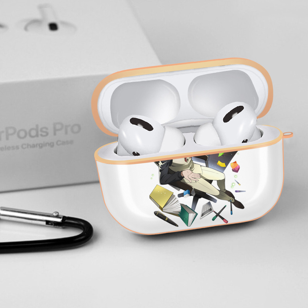 文豪ストレイドッグス Bungo Stray Dogs 【AirPods Pro用】ハードシェル保護ケース｜耐衝撃・防指紋・カラビナ付き商品仕様