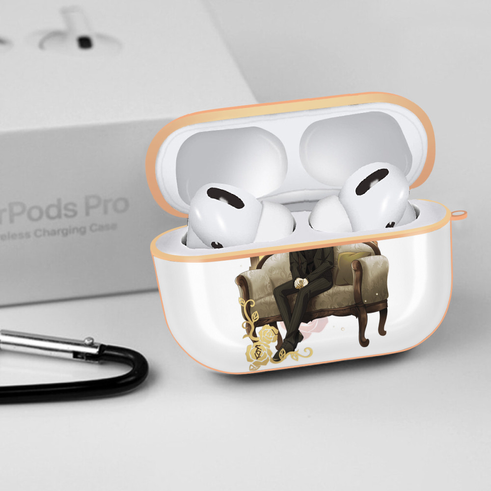 文豪ストレイドッグス Bungo Stray Dogs 【AirPods Pro用】ハードシェル保護ケース｜耐衝撃・防指紋・カラビナ付き商品仕様