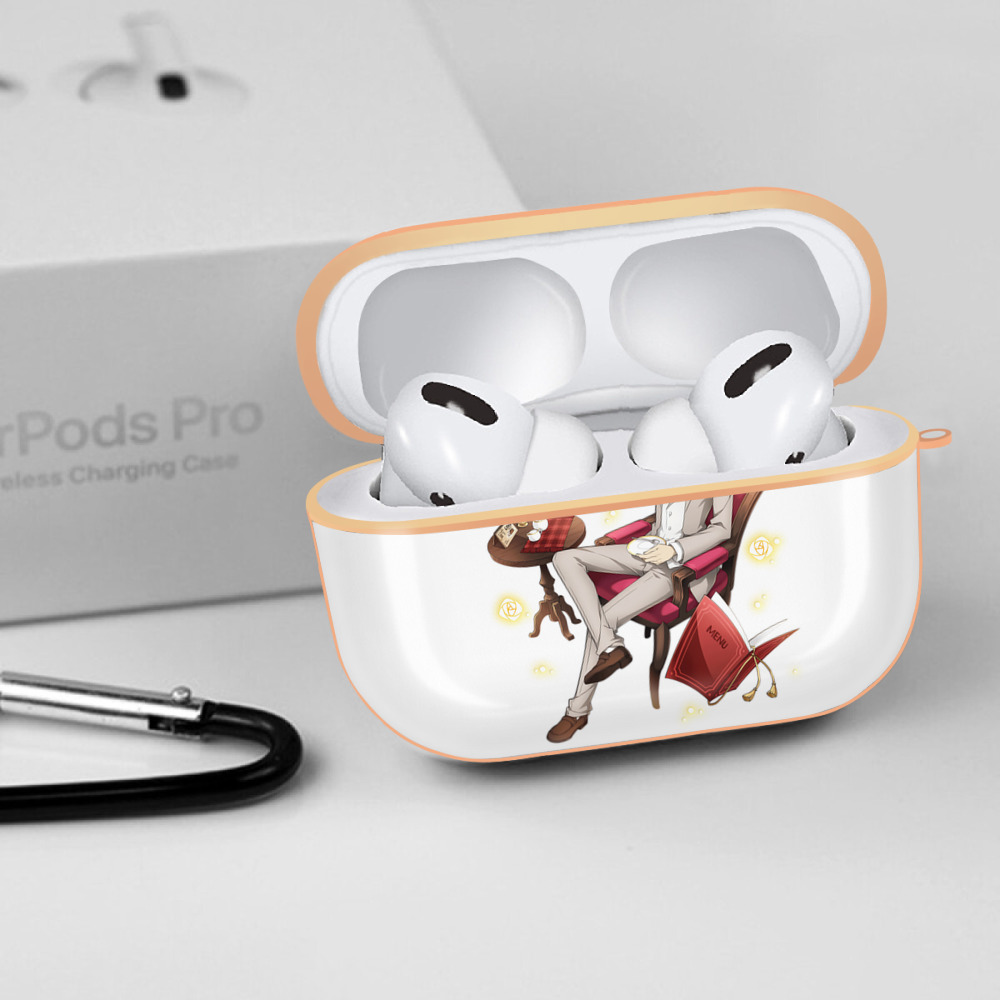 文豪ストレイドッグス Bungo Stray Dogs 【AirPods Pro用】ハードシェル保護ケース｜耐衝撃・防指紋・カラビナ付き商品仕様