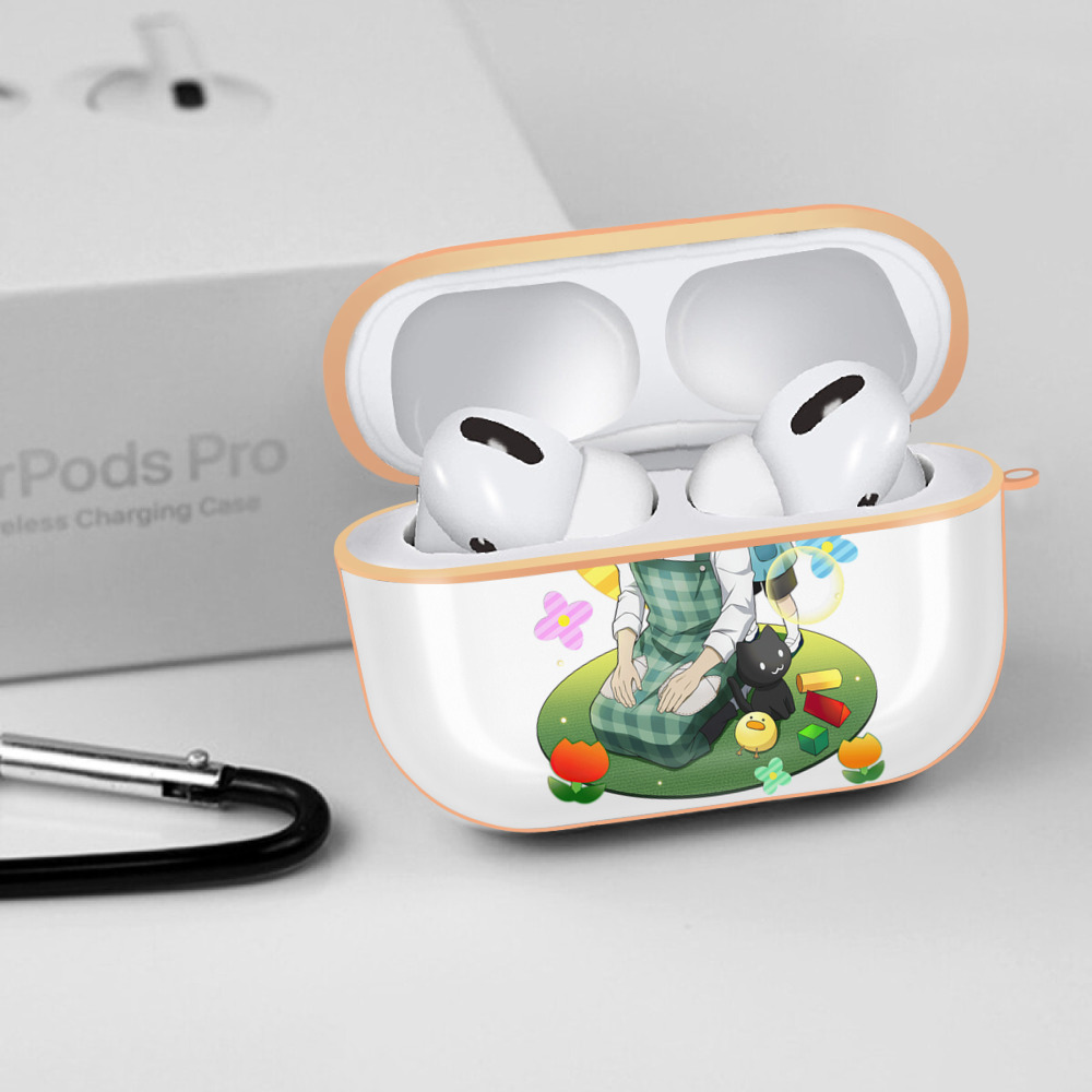 文豪ストレイドッグス Bungo Stray Dogs 【AirPods Pro用】ハードシェル保護ケース｜耐衝撃・防指紋・カラビナ付き商品仕様