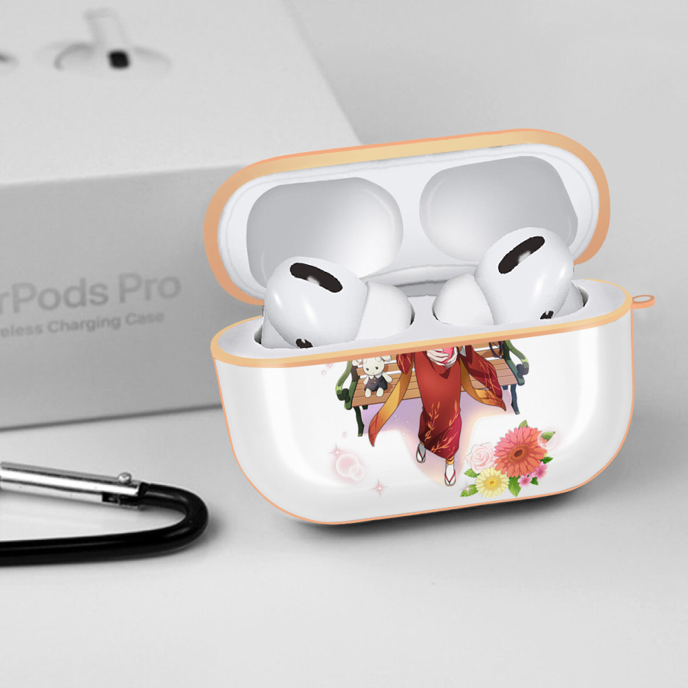 文豪ストレイドッグス Bungo Stray Dogs 【AirPods Pro用】ハードシェル保護ケース｜耐衝撃・防指紋・カラビナ付き商品仕様
