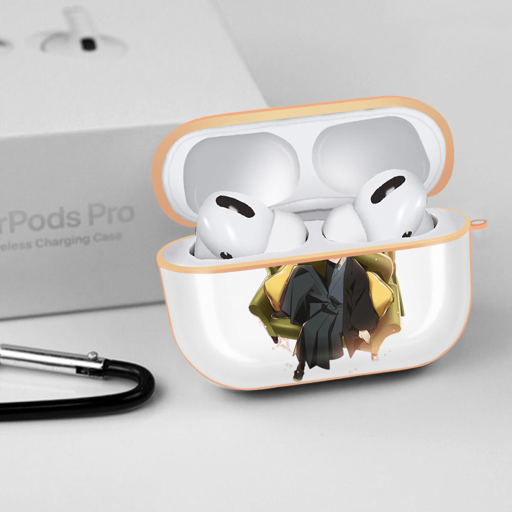 文豪ストレイドッグス Bungo Stray Dogs 【AirPods Pro用】ハードシェル保護ケース｜耐衝撃・防指紋・カラビナ付き商品仕様