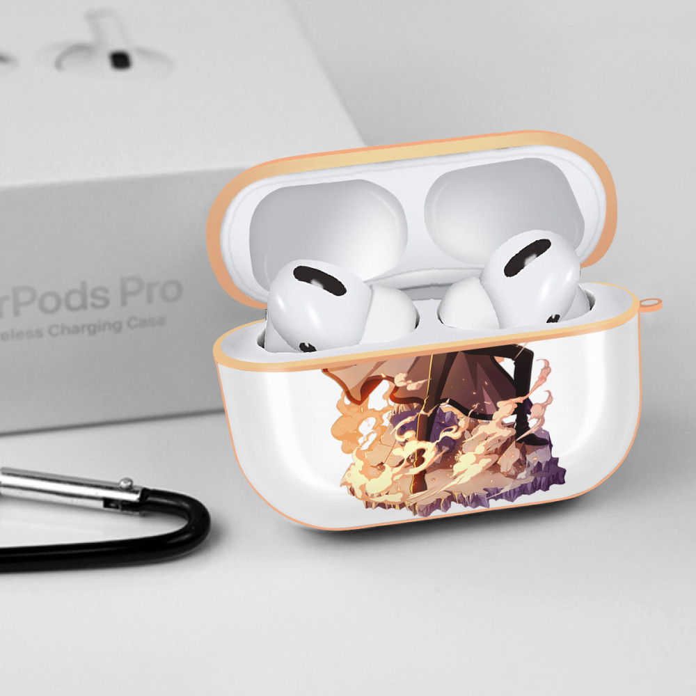 文豪ストレイドッグス Bungo Stray Dogs 【AirPods Pro用】ハードシェル保護ケース｜耐衝撃・防指紋・カラビナ付き商品仕様