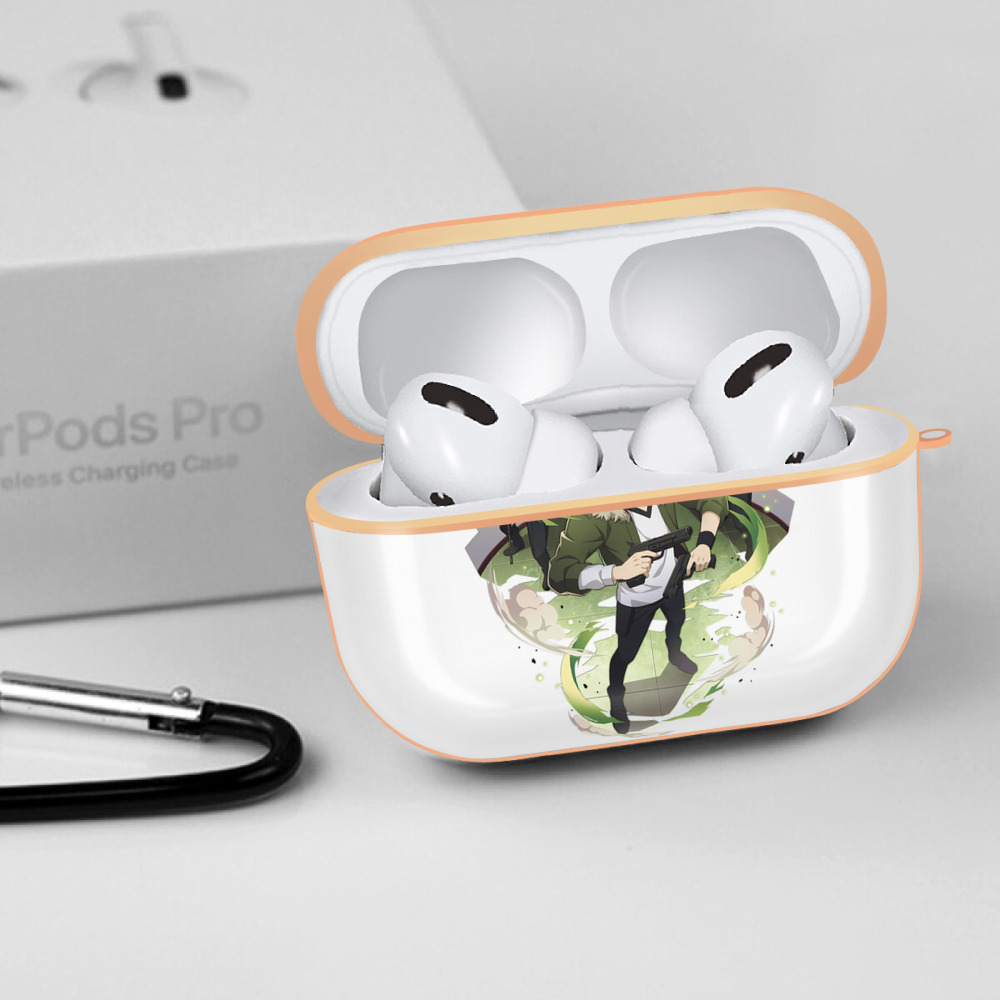 文豪ストレイドッグス Bungo Stray Dogs 【AirPods Pro用】ハードシェル保護ケース｜耐衝撃・防指紋・カラビナ付き商品仕様