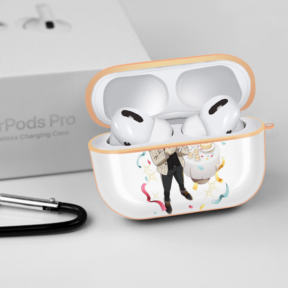 文豪ストレイドッグス Bungo Stray Dogs 【AirPods Pro用】ハードシェル保護ケース｜耐衝撃・防指紋・カラビナ付き商品仕様