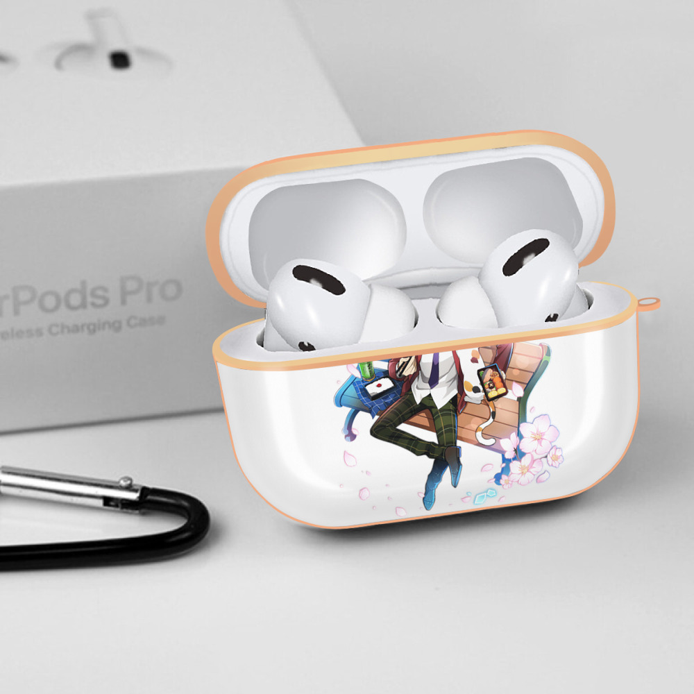 文豪ストレイドッグス Bungo Stray Dogs 【AirPods Pro用】ハードシェル保護ケース｜耐衝撃・防指紋・カラビナ付き商品仕様
