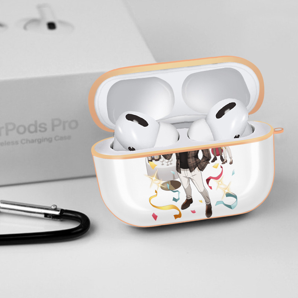 文豪ストレイドッグス Bungo Stray Dogs 【AirPods Pro用】ハードシェル保護ケース｜耐衝撃・防指紋・カラビナ付き商品仕様