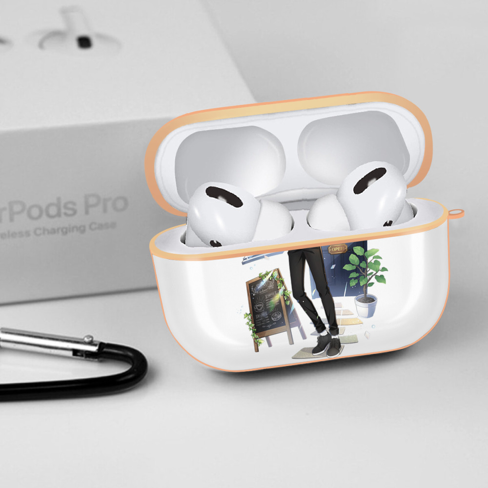 文豪ストレイドッグス Bungo Stray Dogs 【AirPods Pro用】ハードシェル保護ケース｜耐衝撃・防指紋・カラビナ付き商品仕様