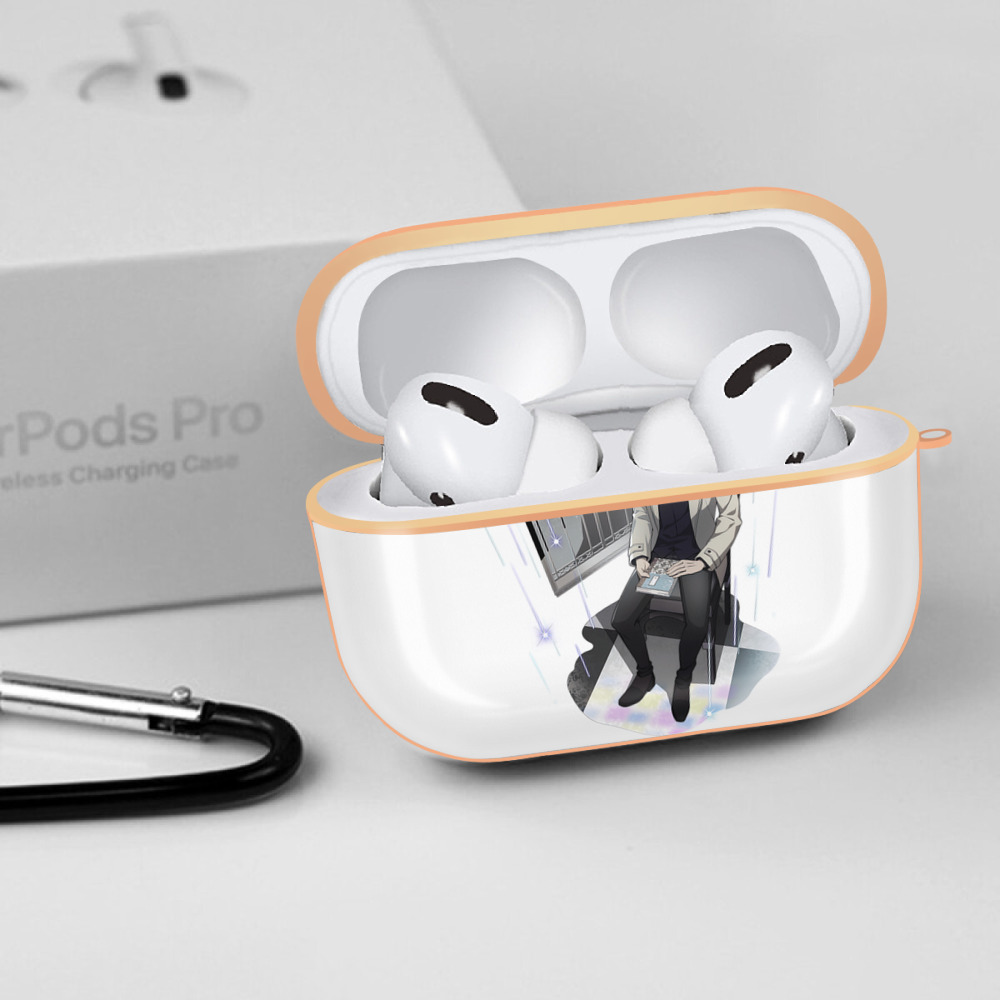 文豪ストレイドッグス Bungo Stray Dogs 【AirPods Pro用】ハードシェル保護ケース｜耐衝撃・防指紋・カラビナ付き商品仕様