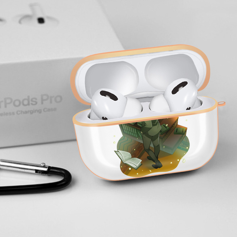 文豪ストレイドッグス Bungo Stray Dogs 【AirPods Pro用】ハードシェル保護ケース｜耐衝撃・防指紋・カラビナ付き商品仕様