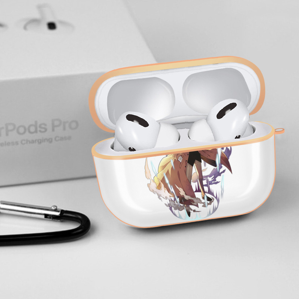 文豪ストレイドッグス Bungo Stray Dogs 【AirPods Pro用】ハードシェル保護ケース｜耐衝撃・防指紋・カラビナ付き商品仕様