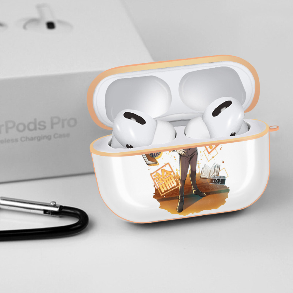 文豪ストレイドッグス Bungo Stray Dogs 【AirPods Pro用】ハードシェル保護ケース｜耐衝撃・防指紋・カラビナ付き商品仕様