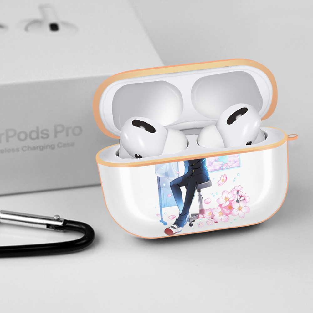 文豪ストレイドッグス Bungo Stray Dogs 【AirPods Pro用】ハードシェル保護ケース｜耐衝撃・防指紋・カラビナ付き商品仕様