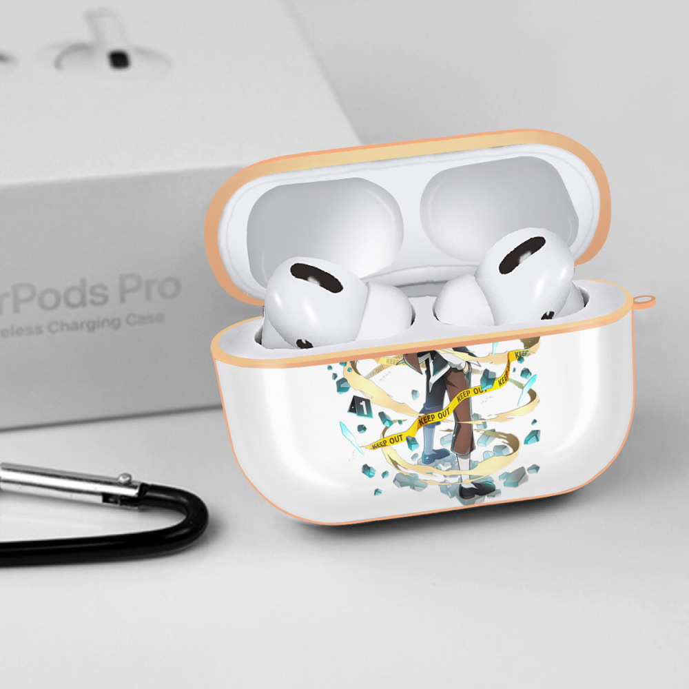 文豪ストレイドッグス Bungo Stray Dogs 【AirPods Pro用】ハードシェル保護ケース｜耐衝撃・防指紋・カラビナ付き商品仕様