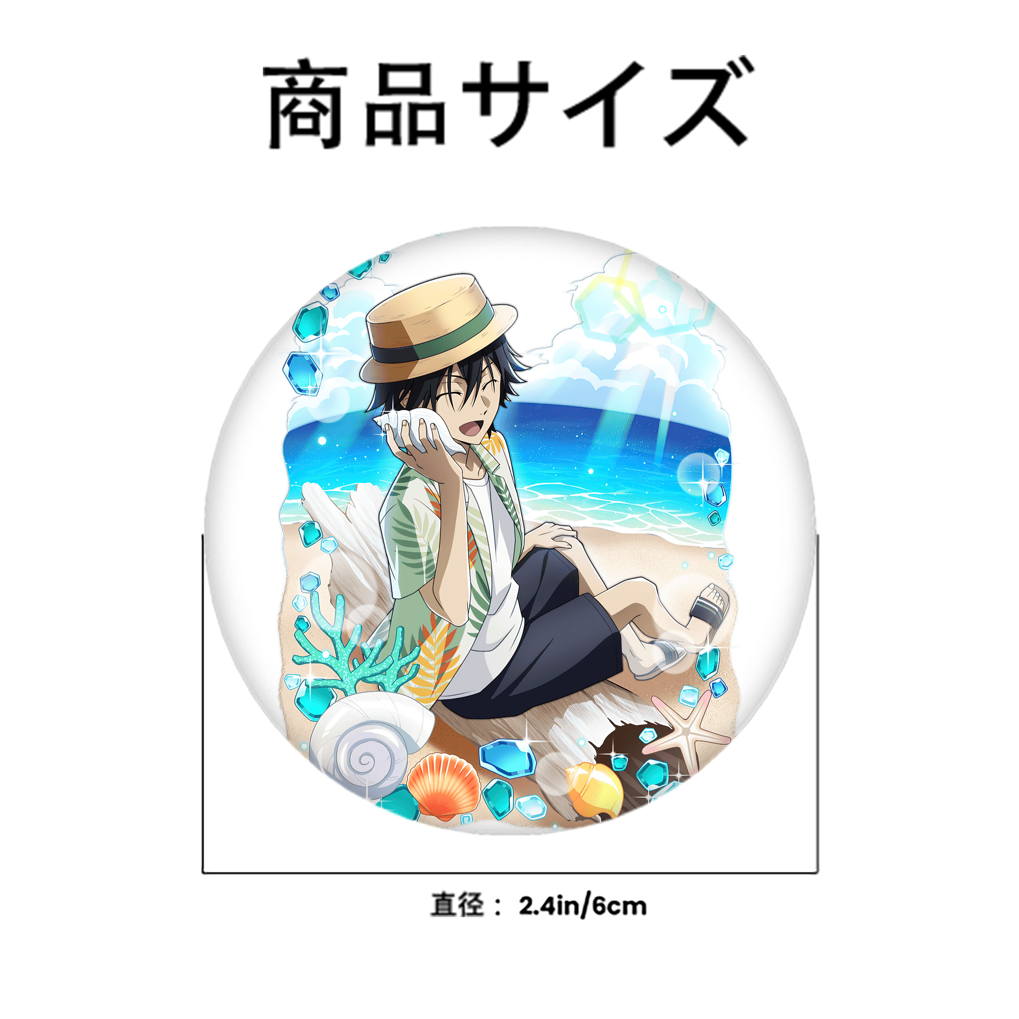 文豪ストレイドッグス Bungo Stray Dogs 6cm 缶バッジ 複数セット