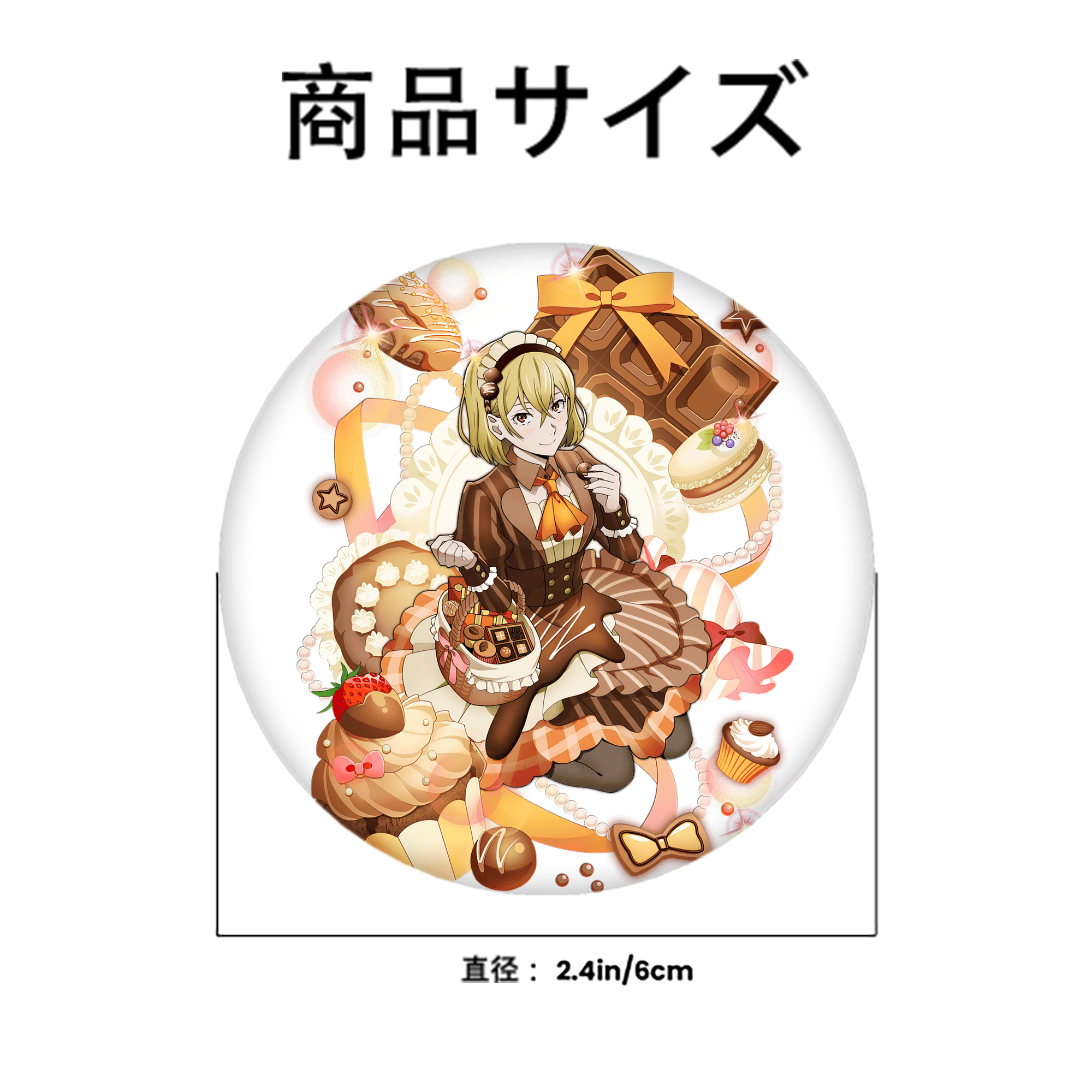 文豪ストレイドッグス Bungo Stray Dogs 6cm 缶バッジ 複数セット
