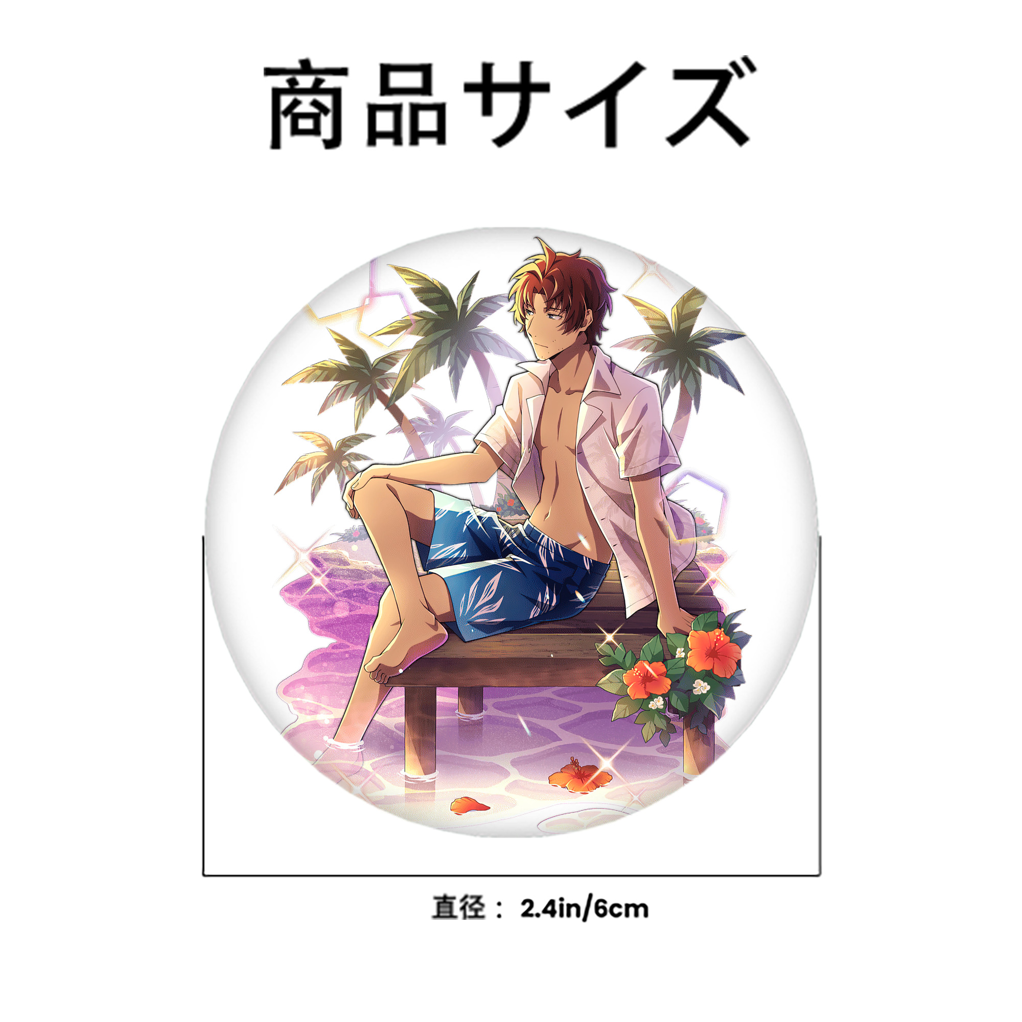 文豪ストレイドッグス Bungo Stray Dogs 6cm 缶バッジ 複数セット