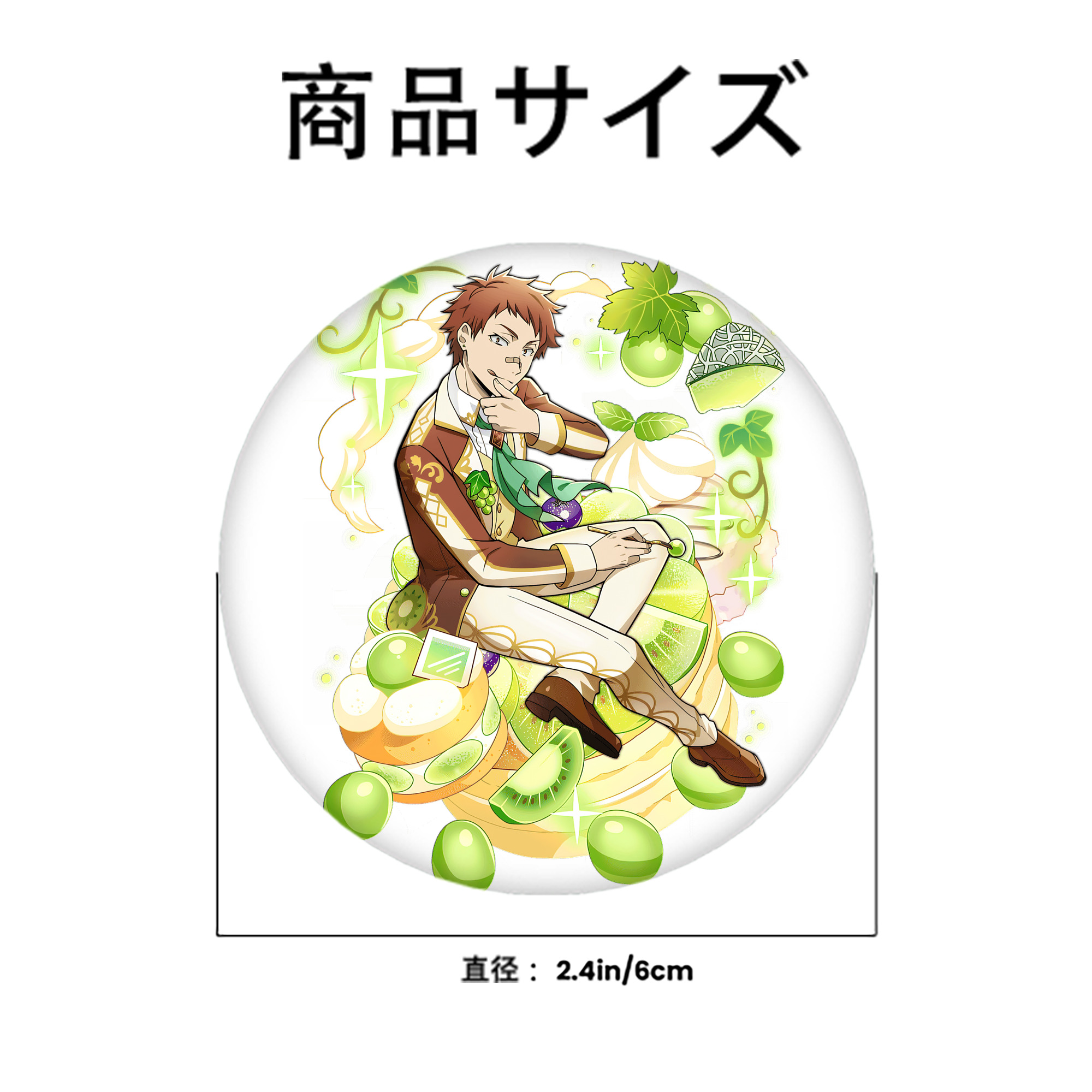 文豪ストレイドッグス Bungo Stray Dogs 6cm 缶バッジ 複数セット