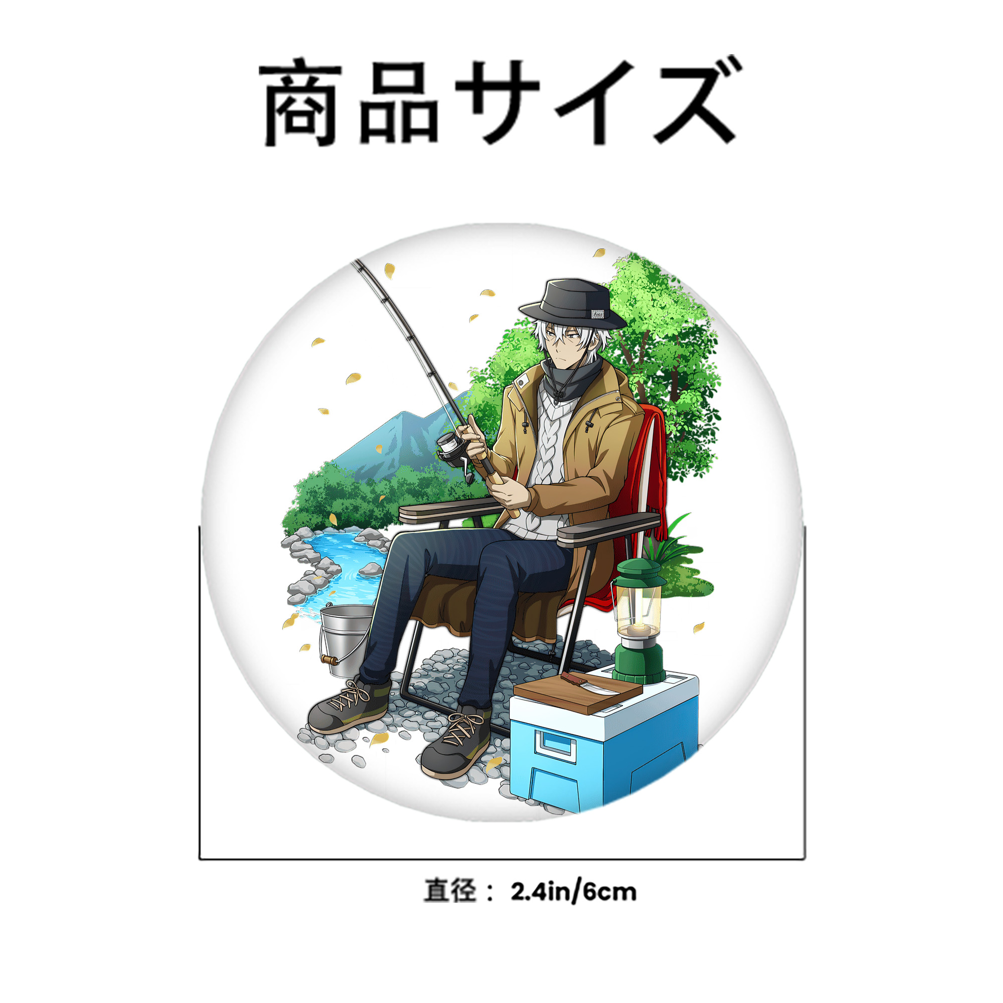 文豪ストレイドッグス Bungo Stray Dogs 6cm 缶バッジ 複数セット