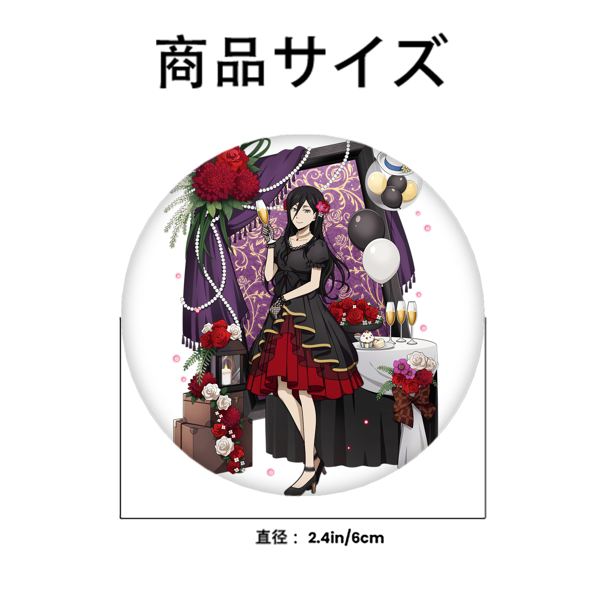 文豪ストレイドッグス Bungo Stray Dogs 6cm 缶バッジ 複数セット