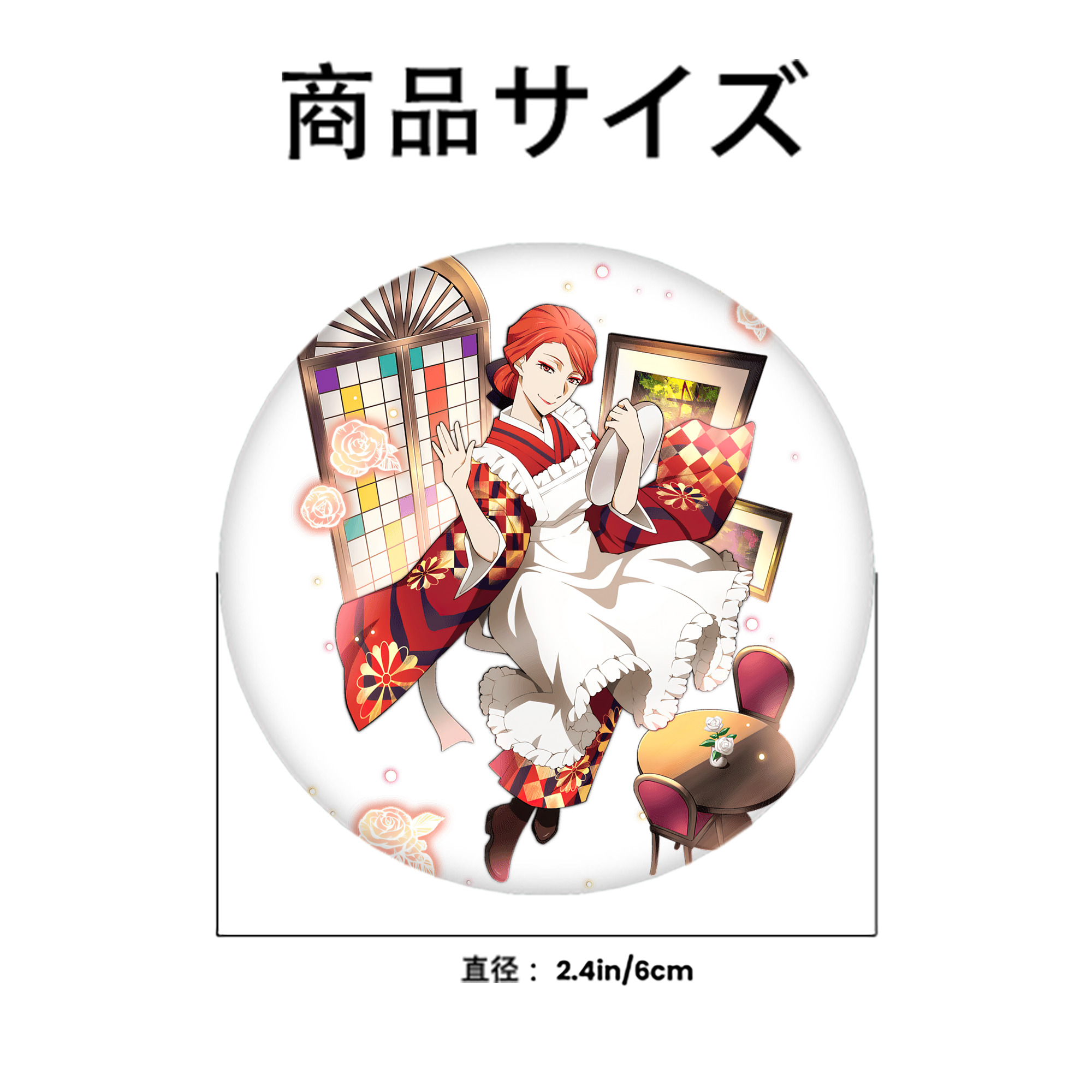 文豪ストレイドッグス Bungo Stray Dogs 6cm 缶バッジ 複数セット