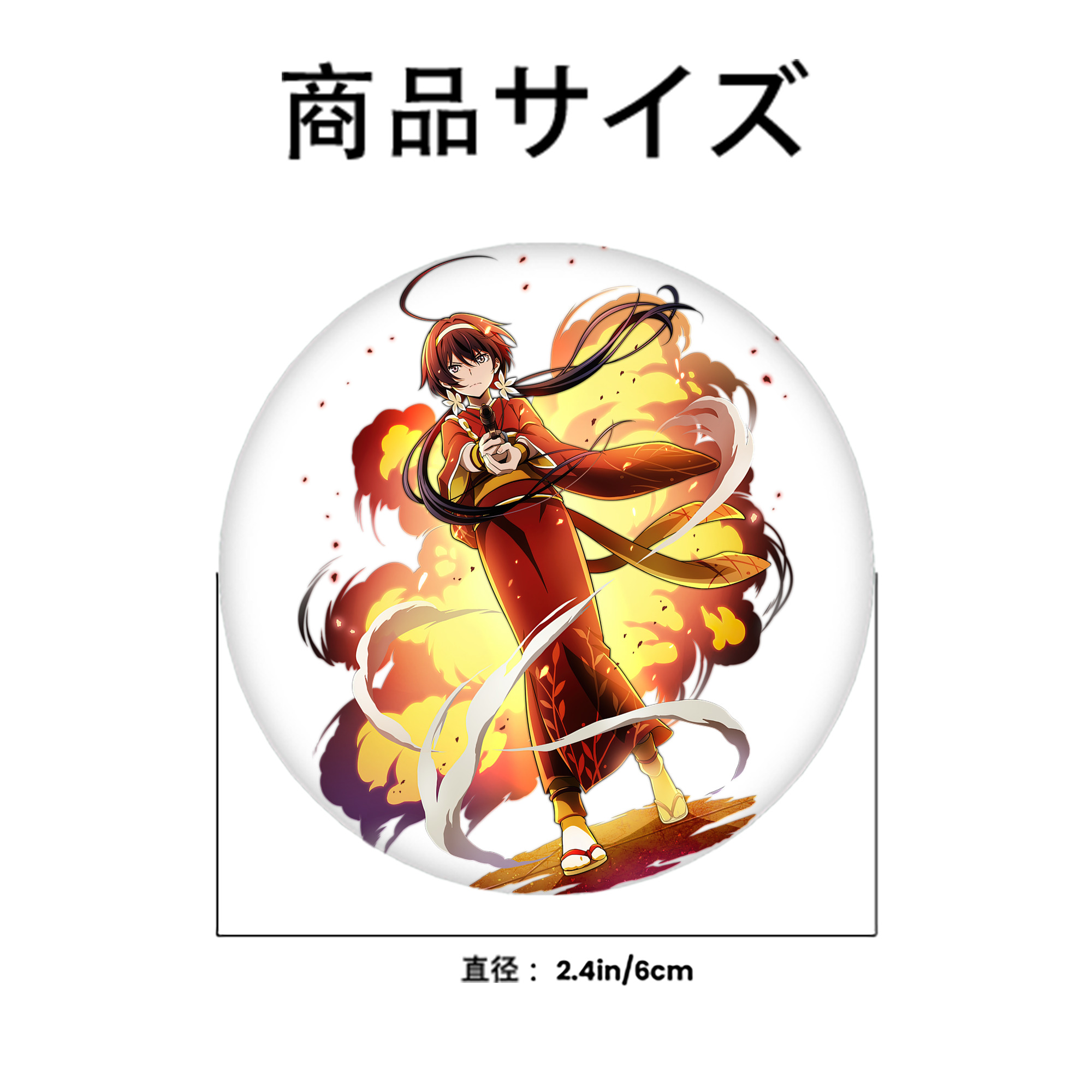 文豪ストレイドッグス Bungo Stray Dogs 6cm 缶バッジ 複数セット
