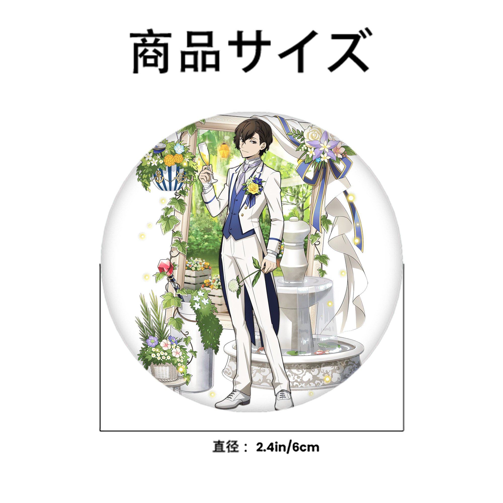 文豪ストレイドッグス Bungo Stray Dogs 6cm 缶バッジ 複数セット
