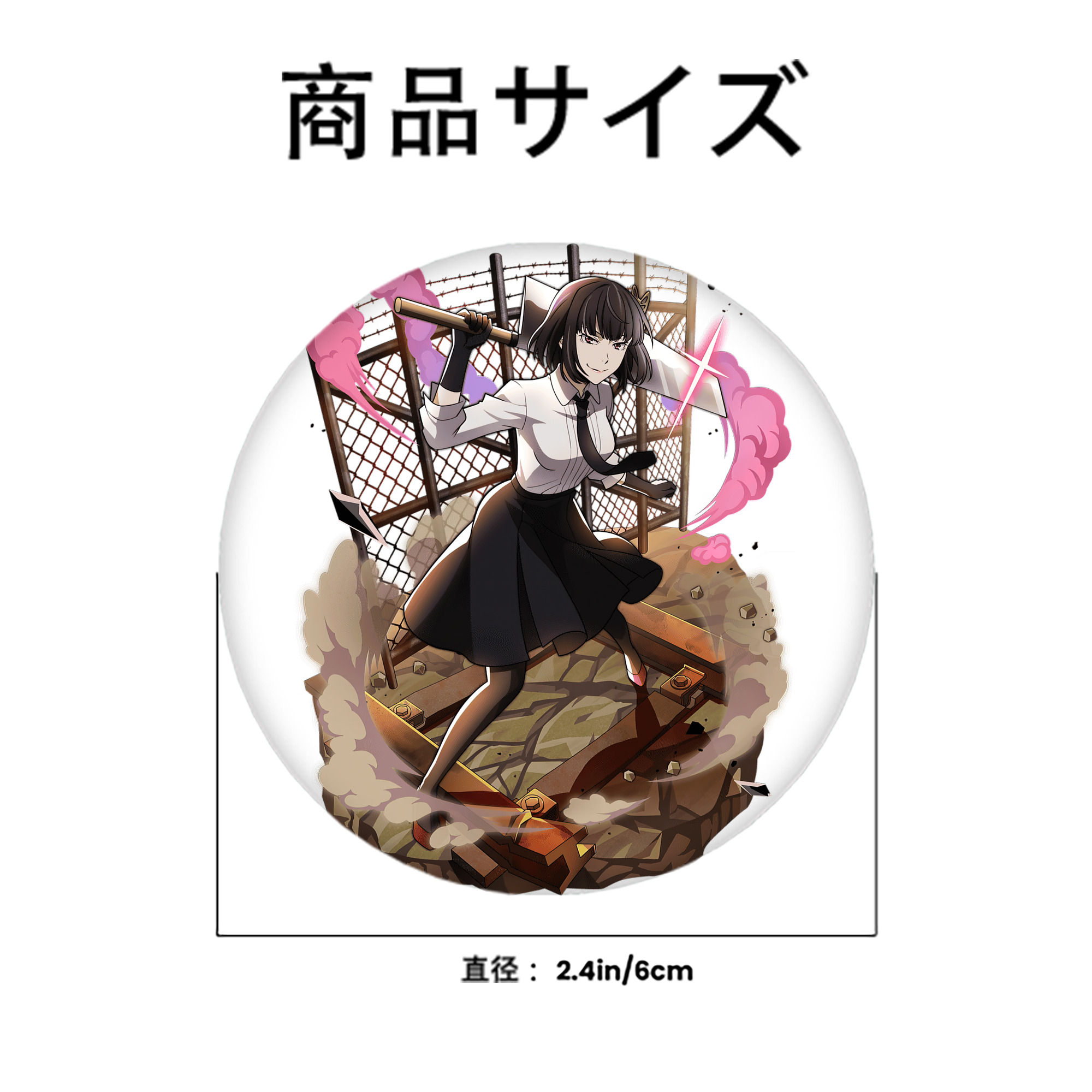 文豪ストレイドッグス Bungo Stray Dogs 6cm 缶バッジ 複数セット