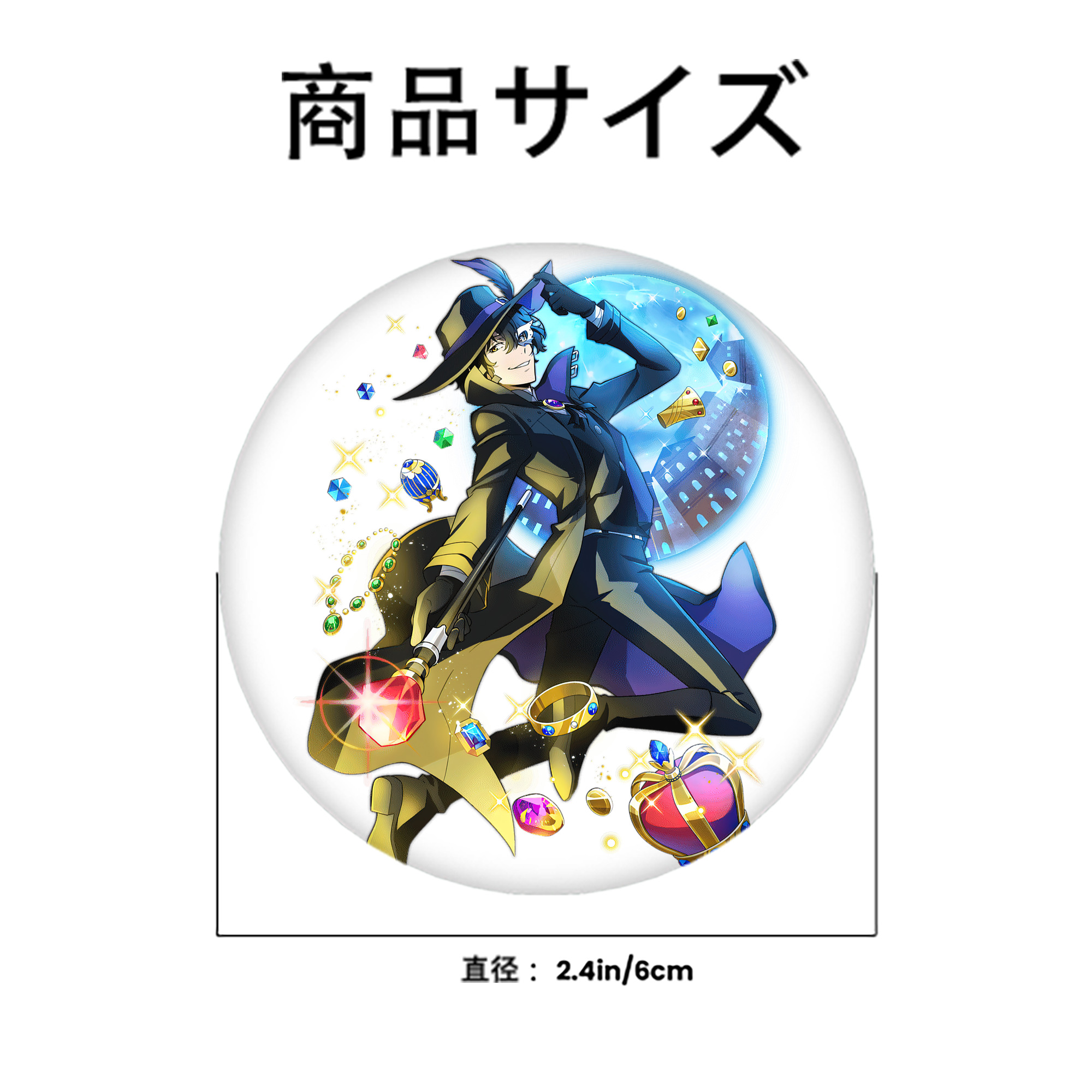 文豪ストレイドッグス Bungo Stray Dogs 6cm 缶バッジ 複数セット