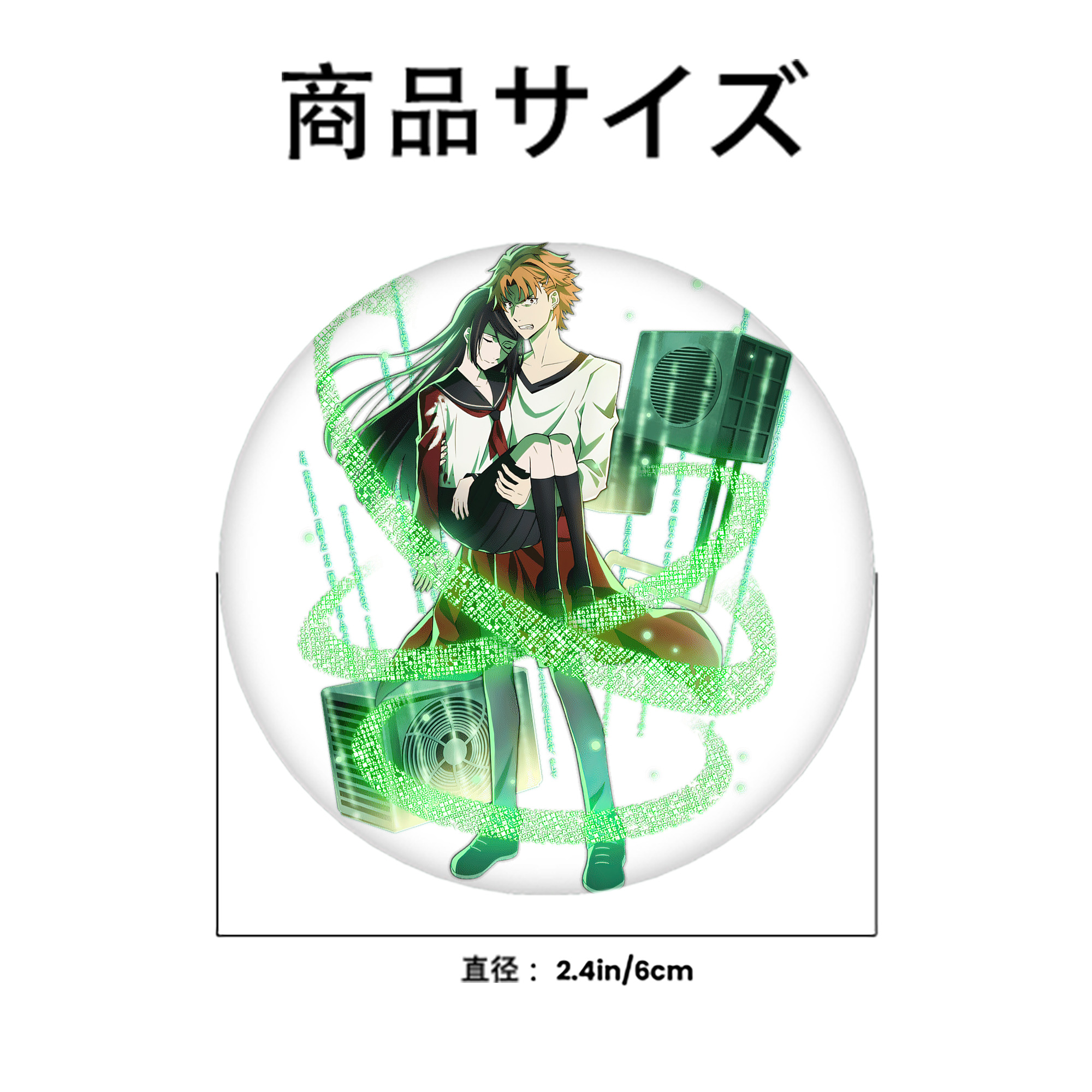 文豪ストレイドッグス Bungo Stray Dogs 6cm 缶バッジ 複数セット