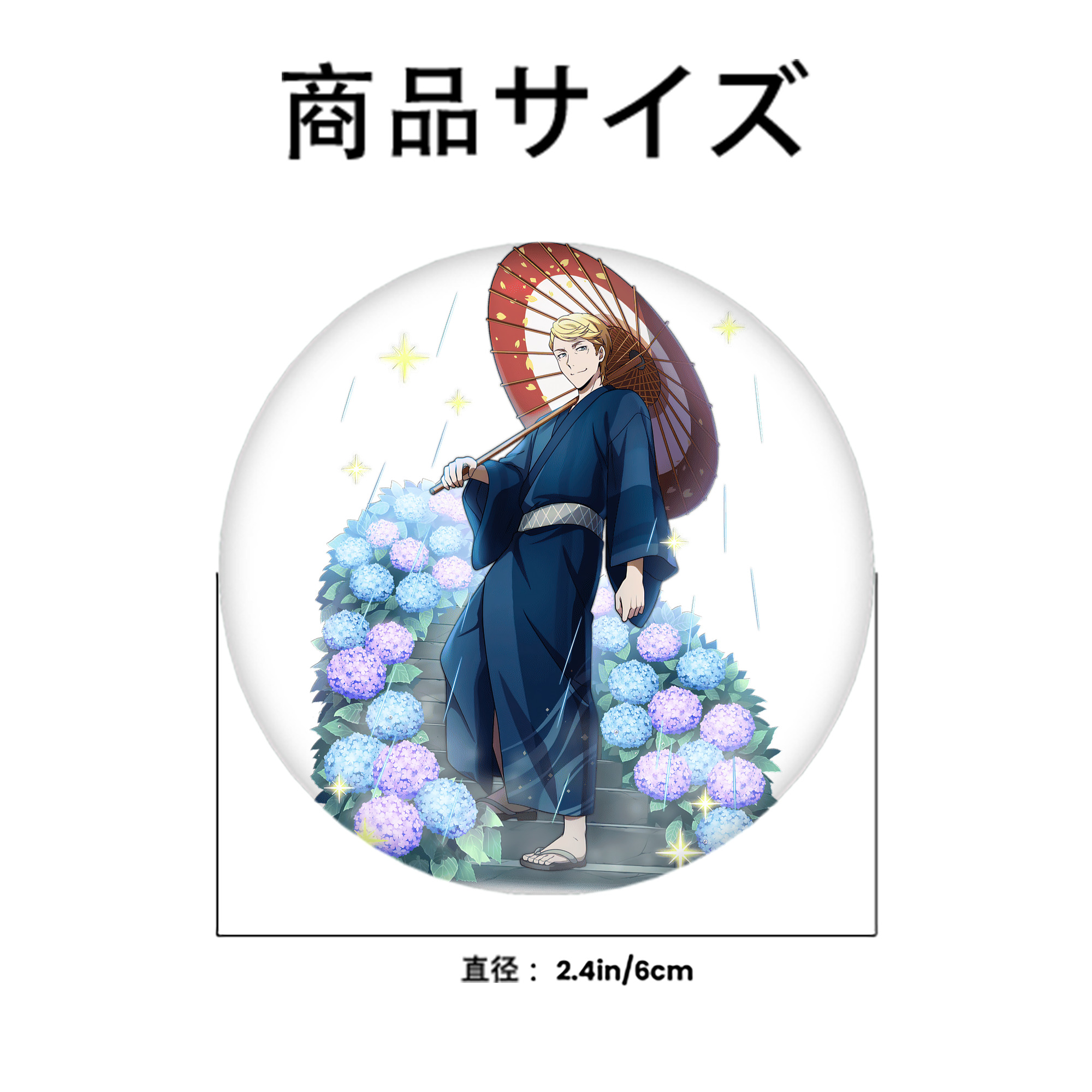 文豪ストレイドッグス Bungo Stray Dogs 6cm 缶バッジ 複数セット
