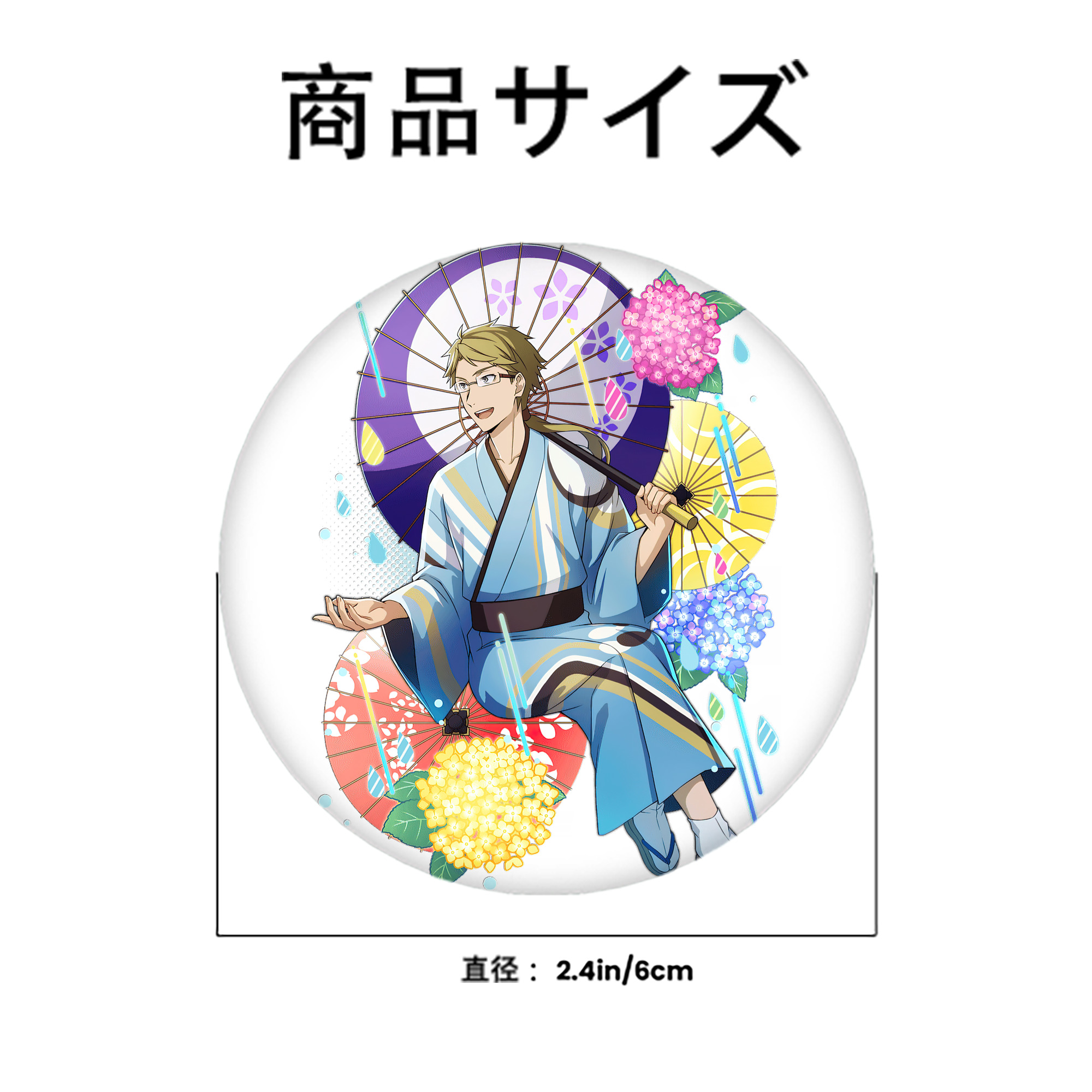 文豪ストレイドッグス Bungo Stray Dogs 6cm 缶バッジ 複数セット