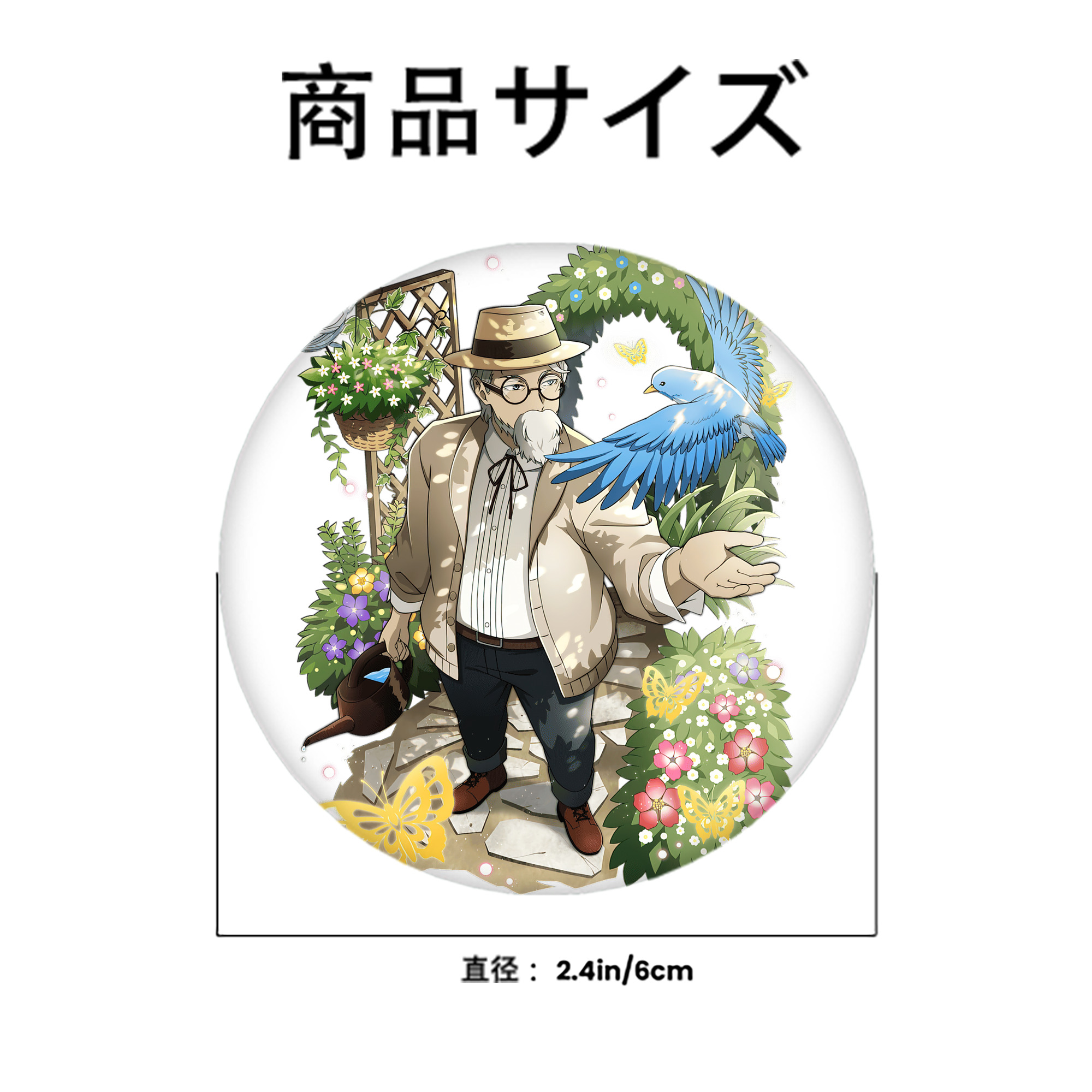文豪ストレイドッグス Bungo Stray Dogs 6cm 缶バッジ 複数セット