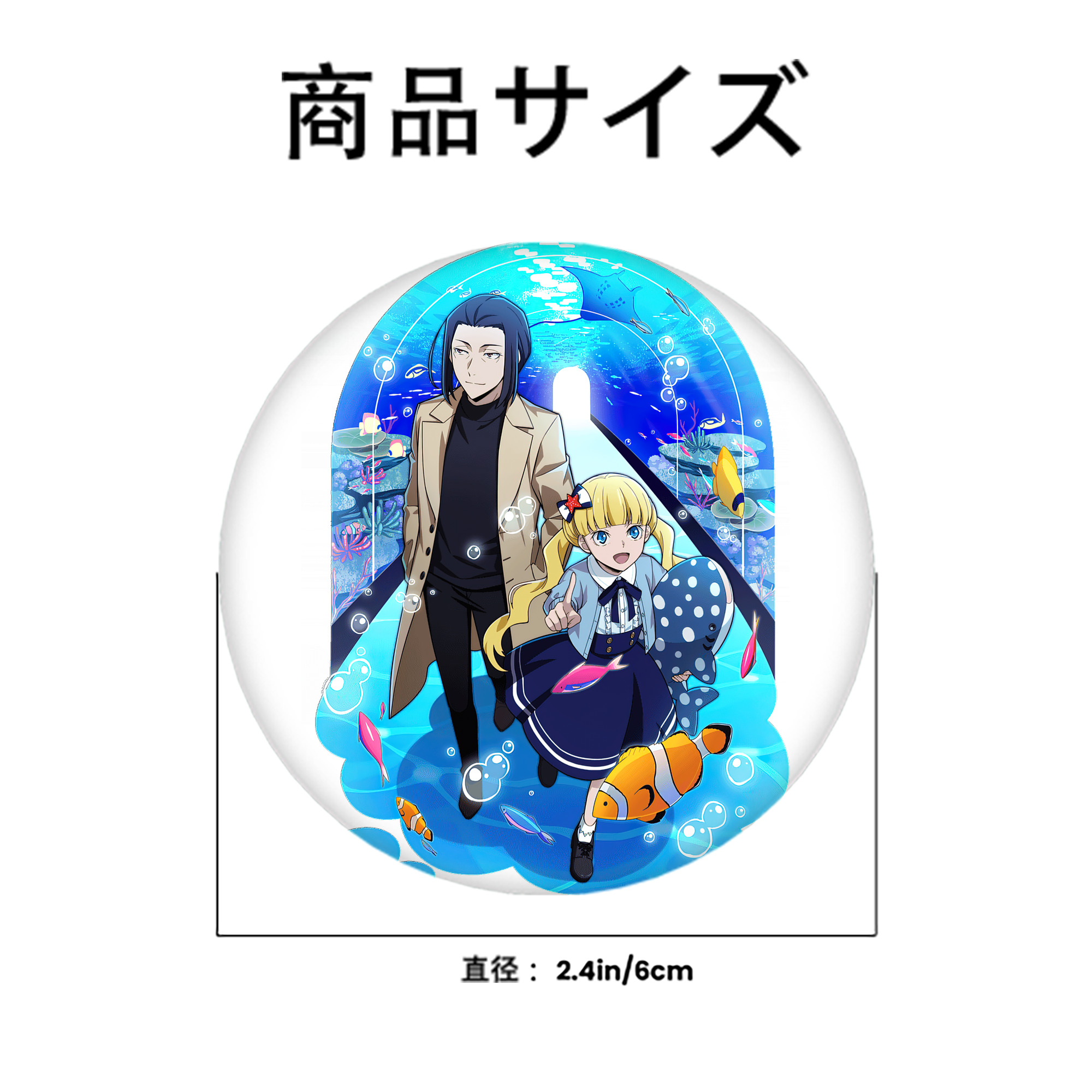 文豪ストレイドッグス Bungo Stray Dogs 6cm 缶バッジ 複数セット