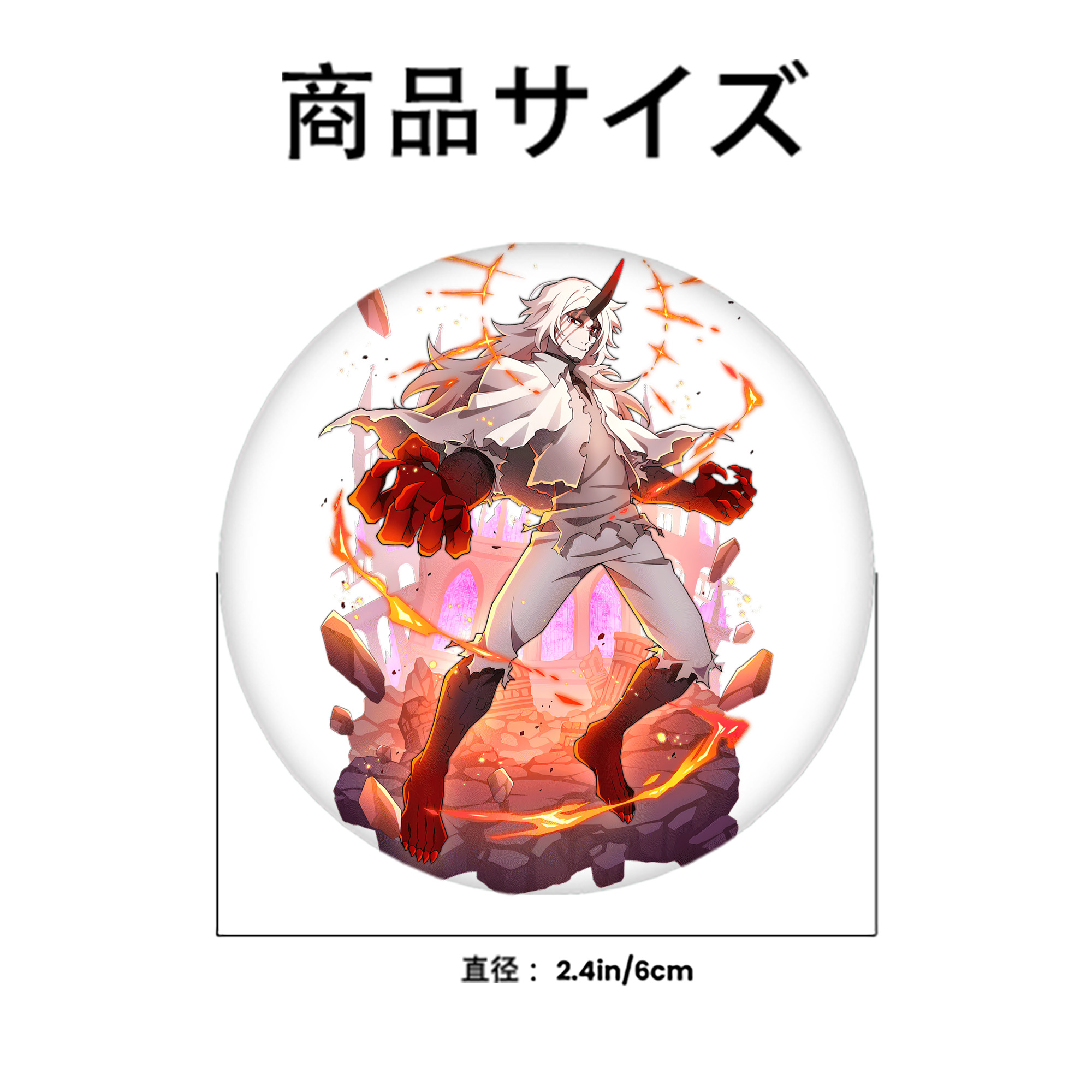 文豪ストレイドッグス Bungo Stray Dogs 6cm 缶バッジ 複数セット