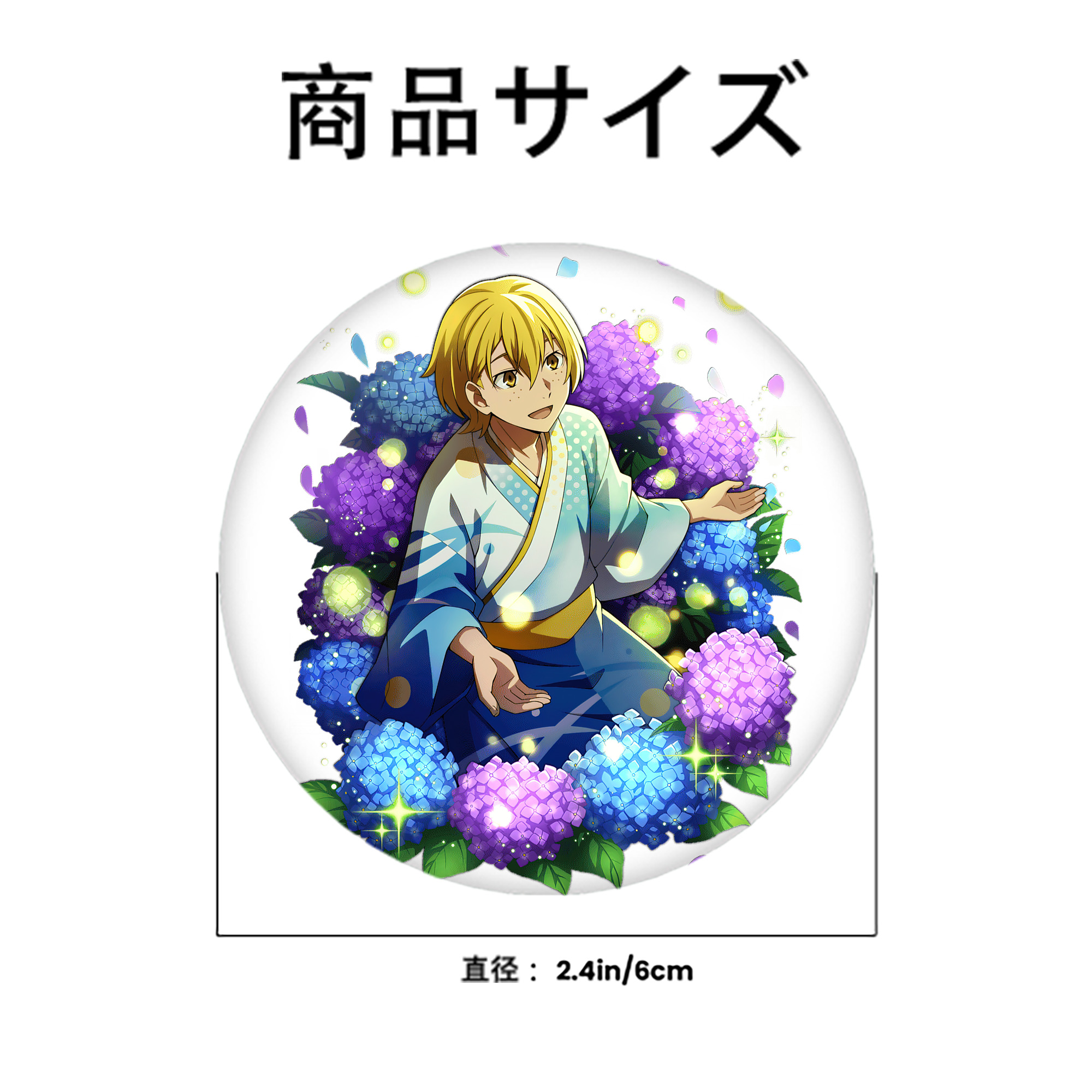 文豪ストレイドッグス Bungo Stray Dogs 6cm 缶バッジ 複数セット