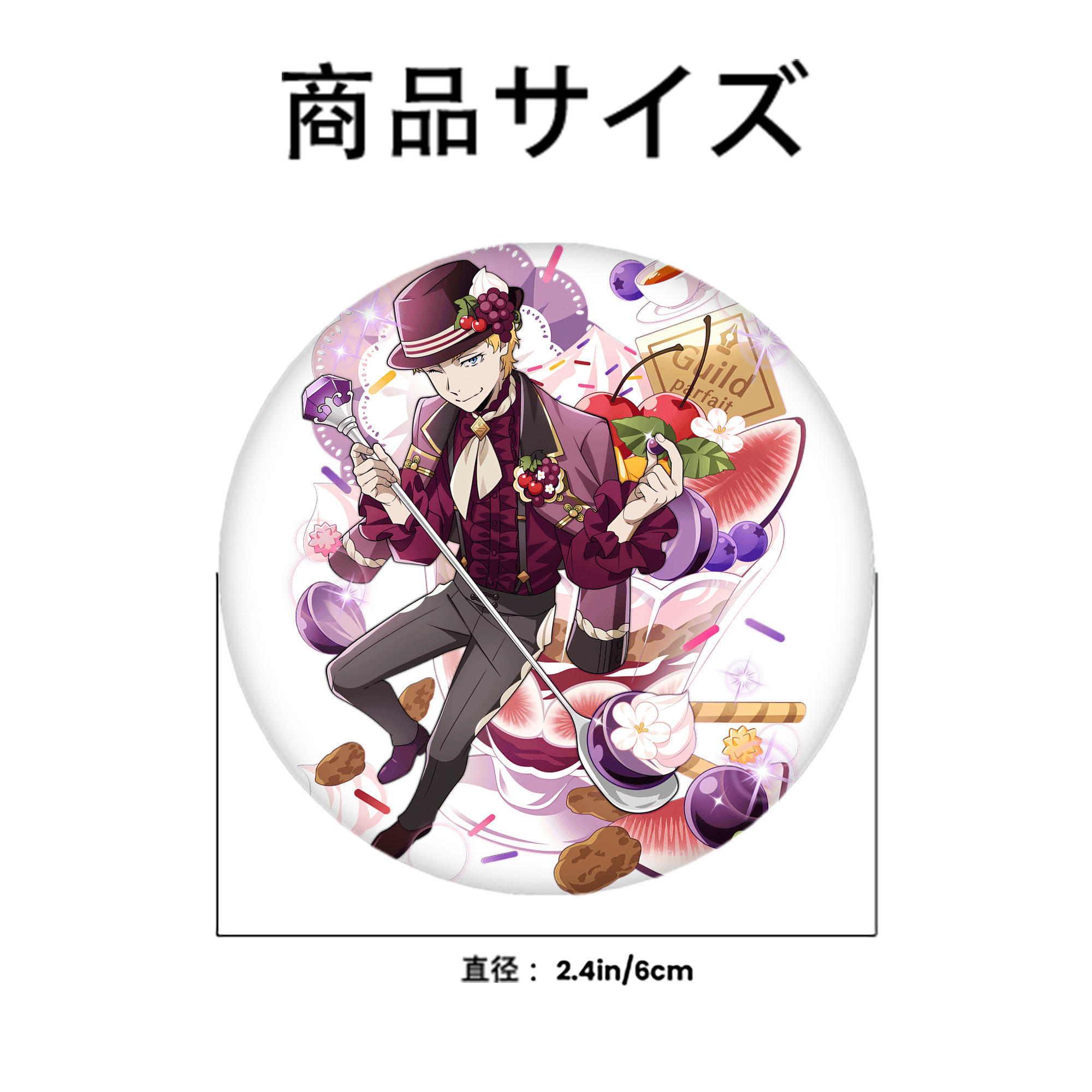 文豪ストレイドッグス Bungo Stray Dogs 6cm 缶バッジ 複数セット