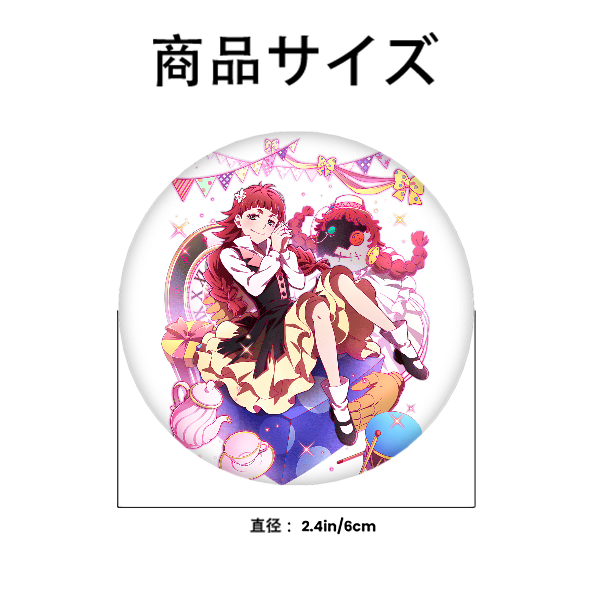 文豪ストレイドッグス Bungo Stray Dogs 6cm 缶バッジ 複数セット