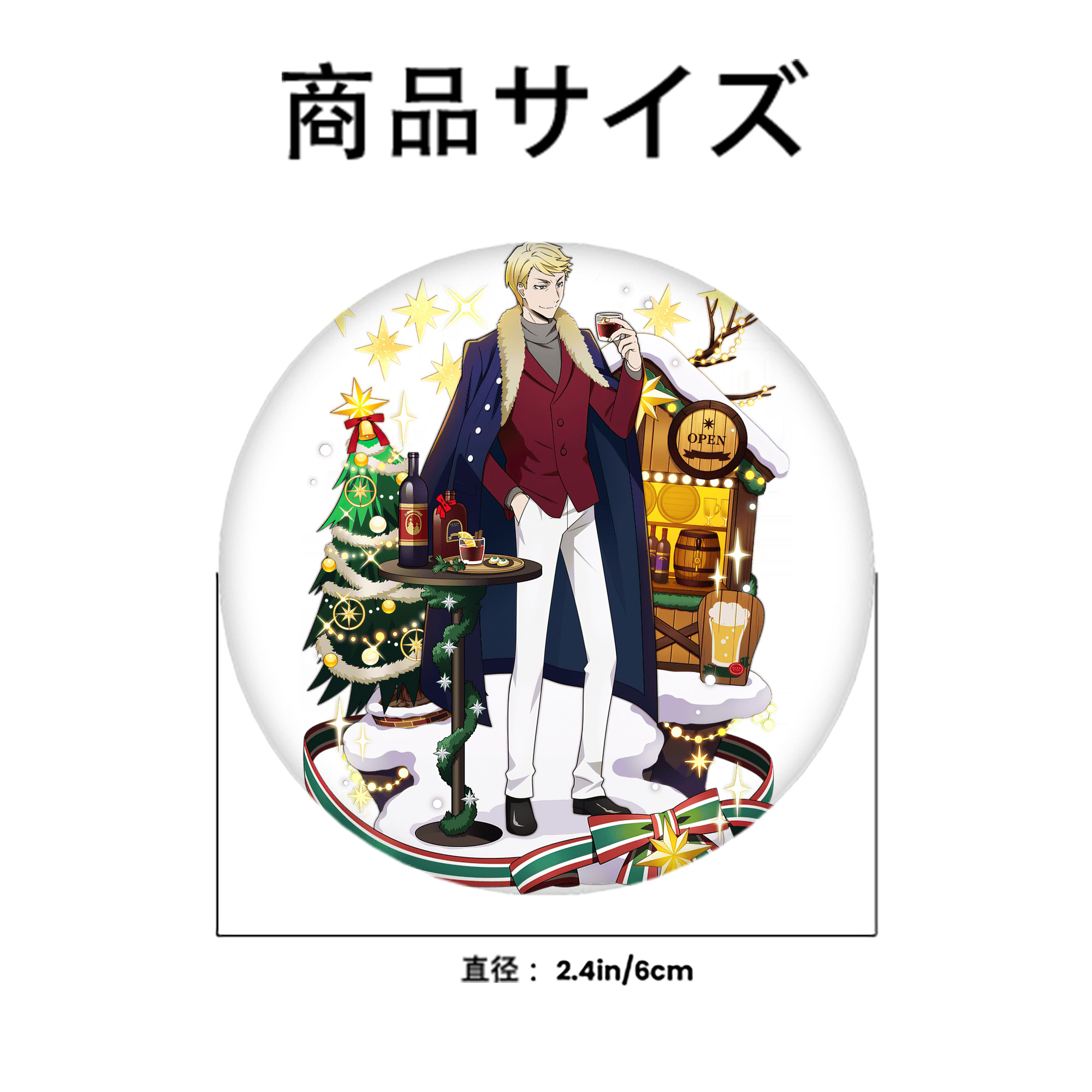 文豪ストレイドッグス Bungo Stray Dogs 6cm 缶バッジ 複数セット