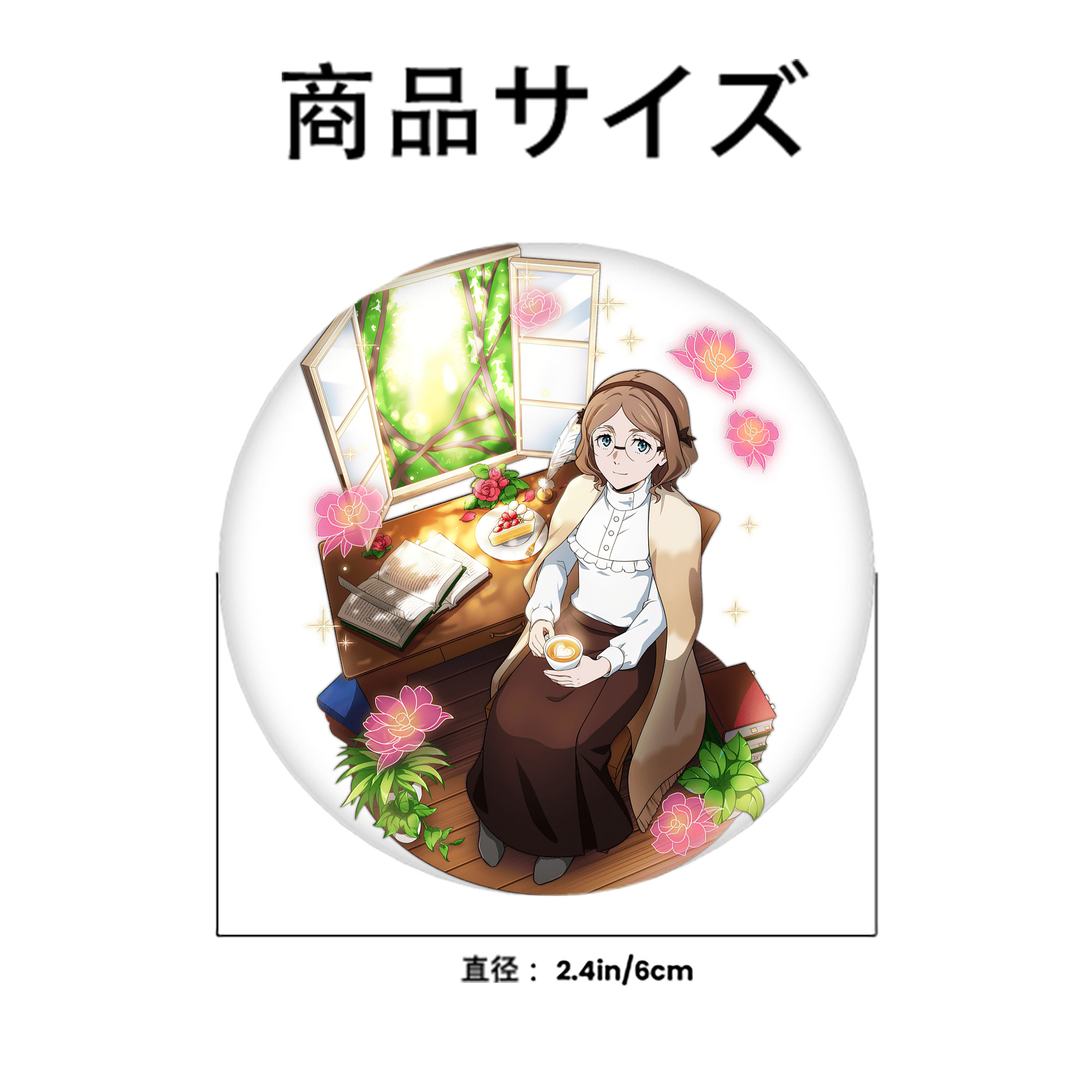 文豪ストレイドッグス Bungo Stray Dogs 6cm 缶バッジ 複数セット