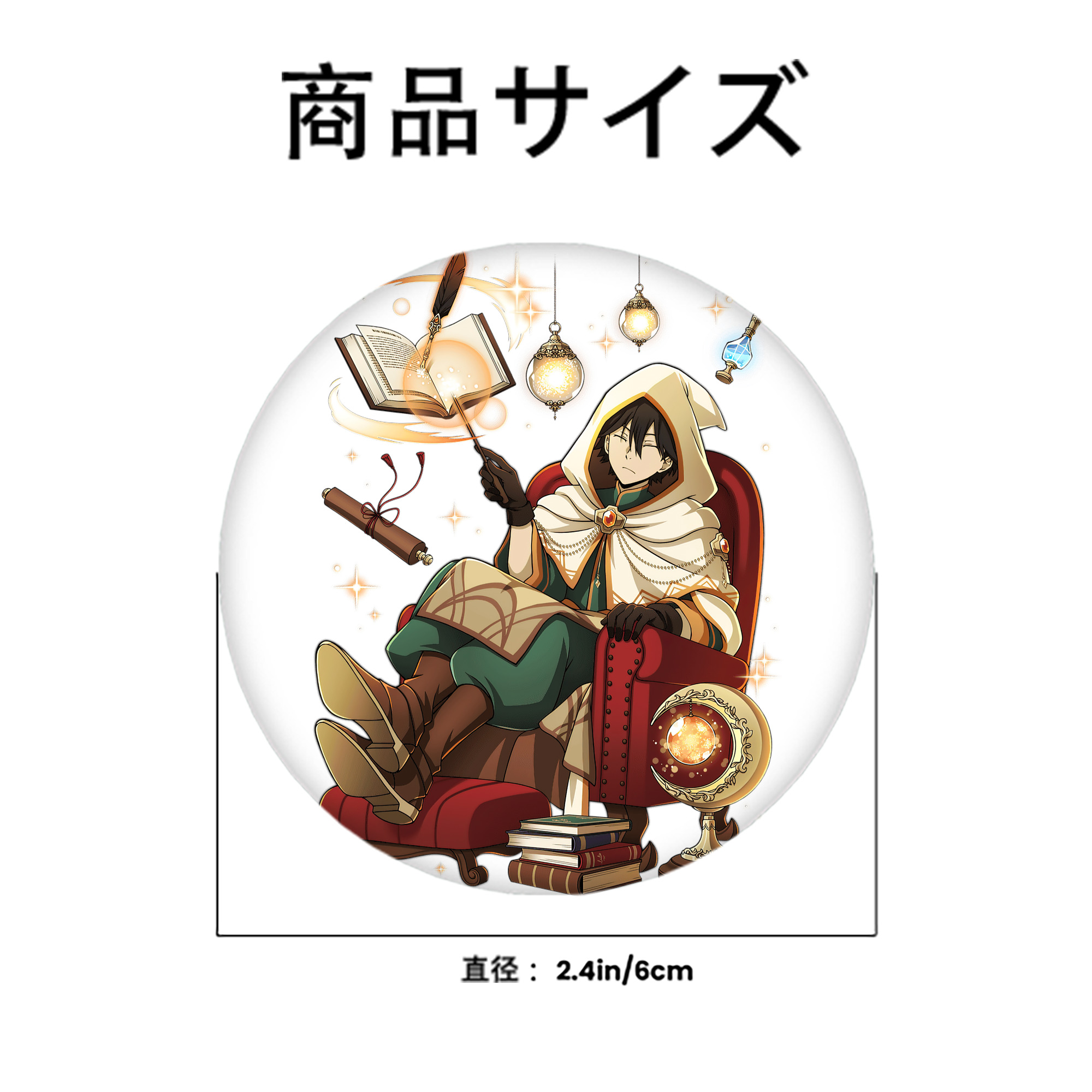 文豪ストレイドッグス Bungo Stray Dogs 6cm 缶バッジ 複数セット