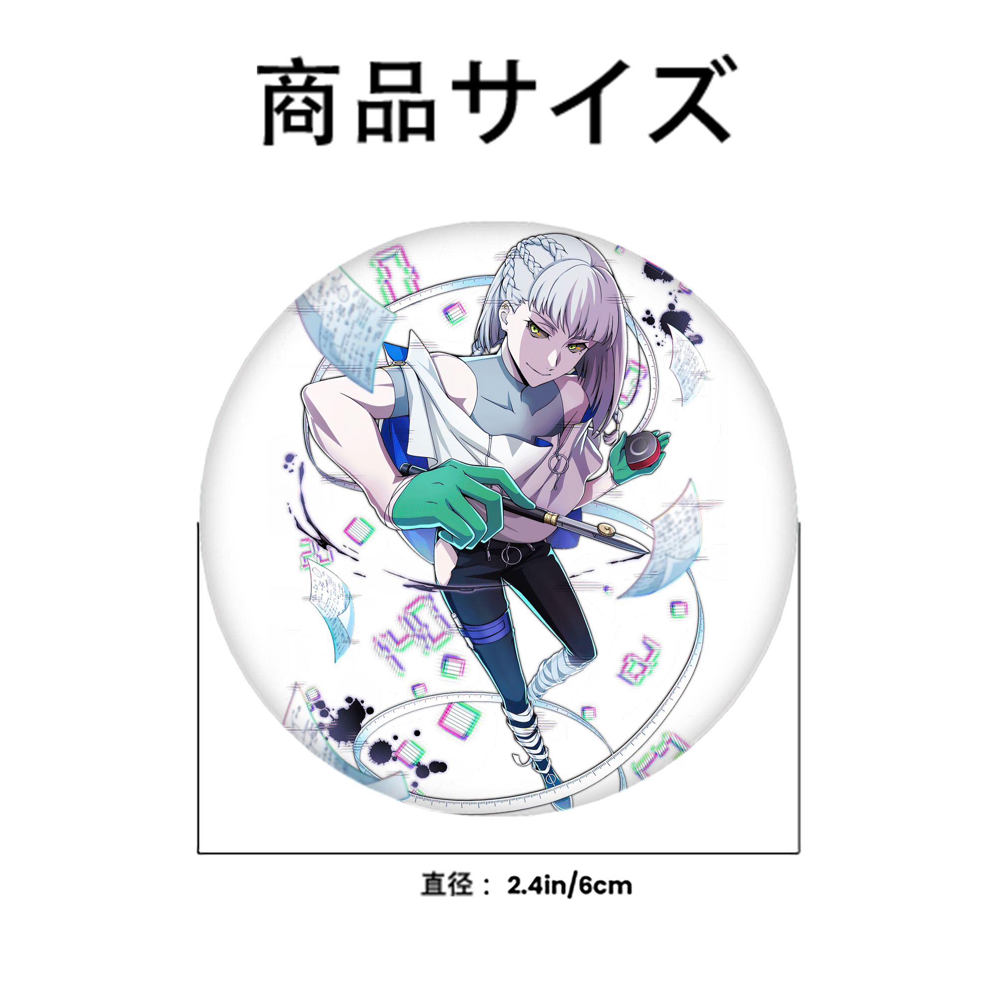文豪ストレイドッグス Bungo Stray Dogs 6cm 缶バッジ 複数セット