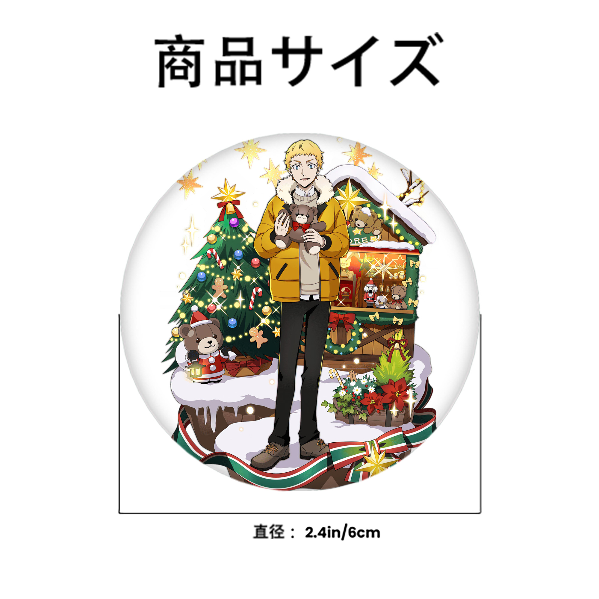 文豪ストレイドッグス Bungo Stray Dogs 6cm 缶バッジ 複数セット
