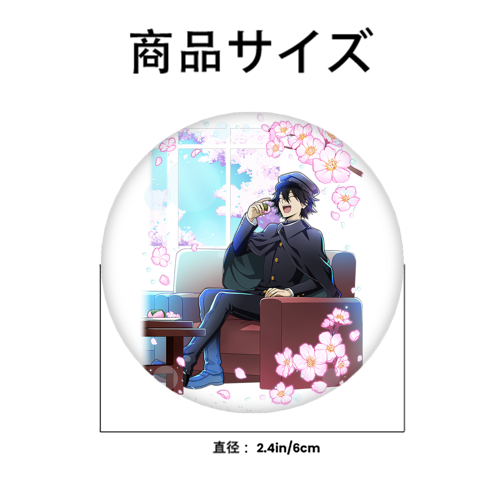 文豪ストレイドッグス Bungo Stray Dogs 6cm 缶バッジ 複数セット