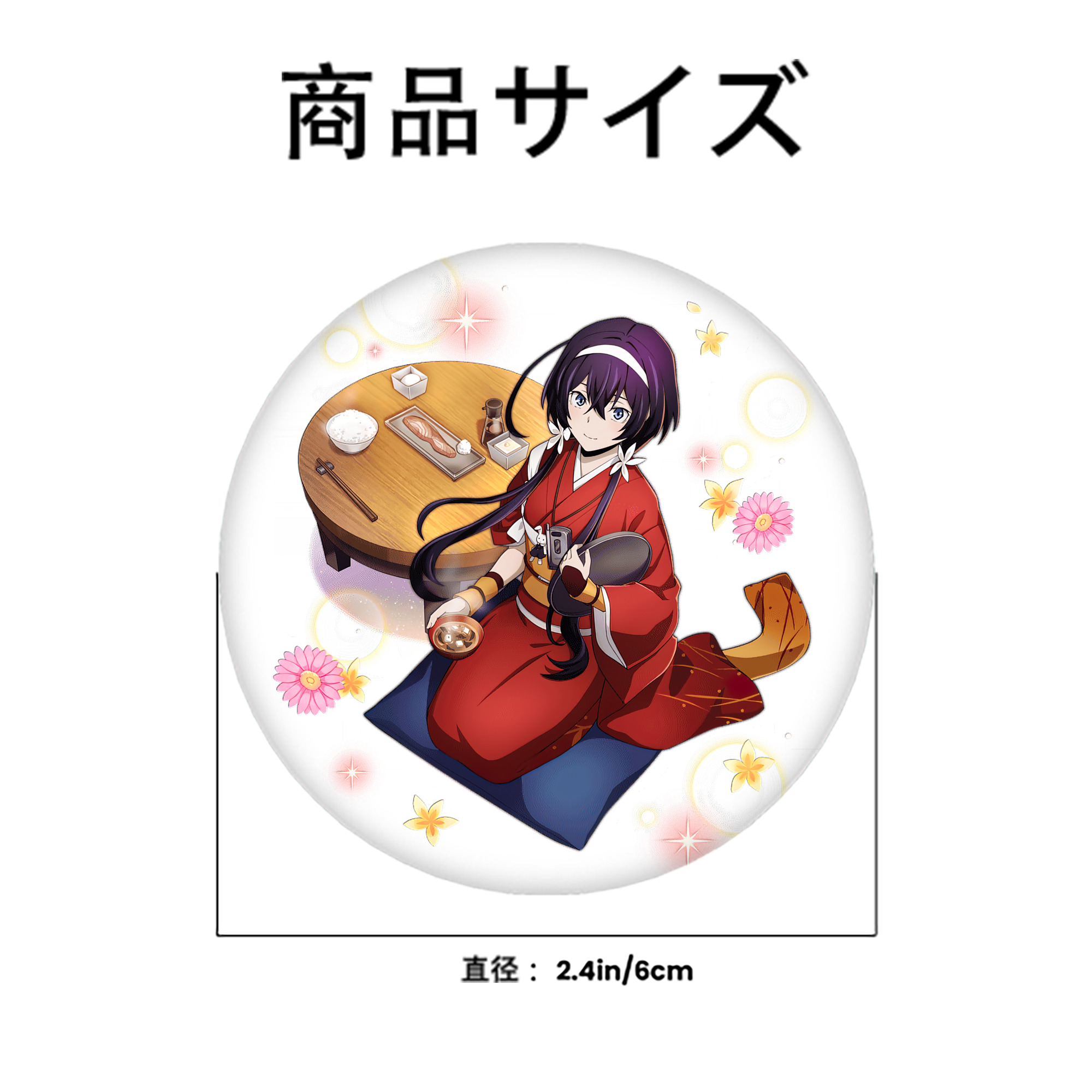 文豪ストレイドッグス Bungo Stray Dogs 6cm 缶バッジ 複数セット