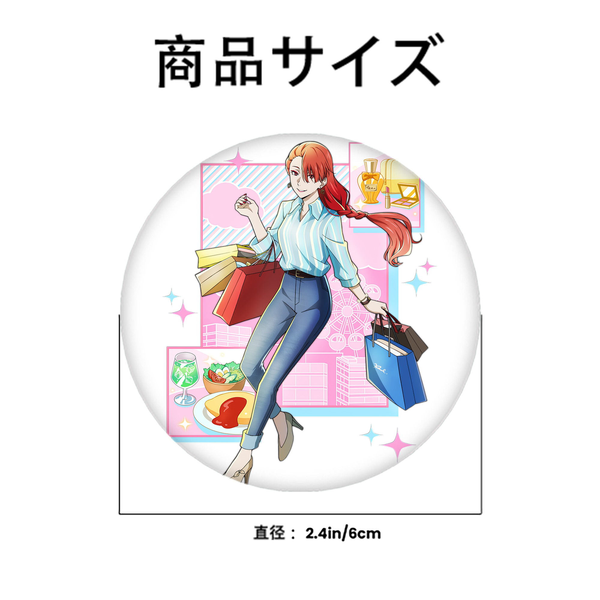 文豪ストレイドッグス Bungo Stray Dogs 6cm 缶バッジ 複数セット