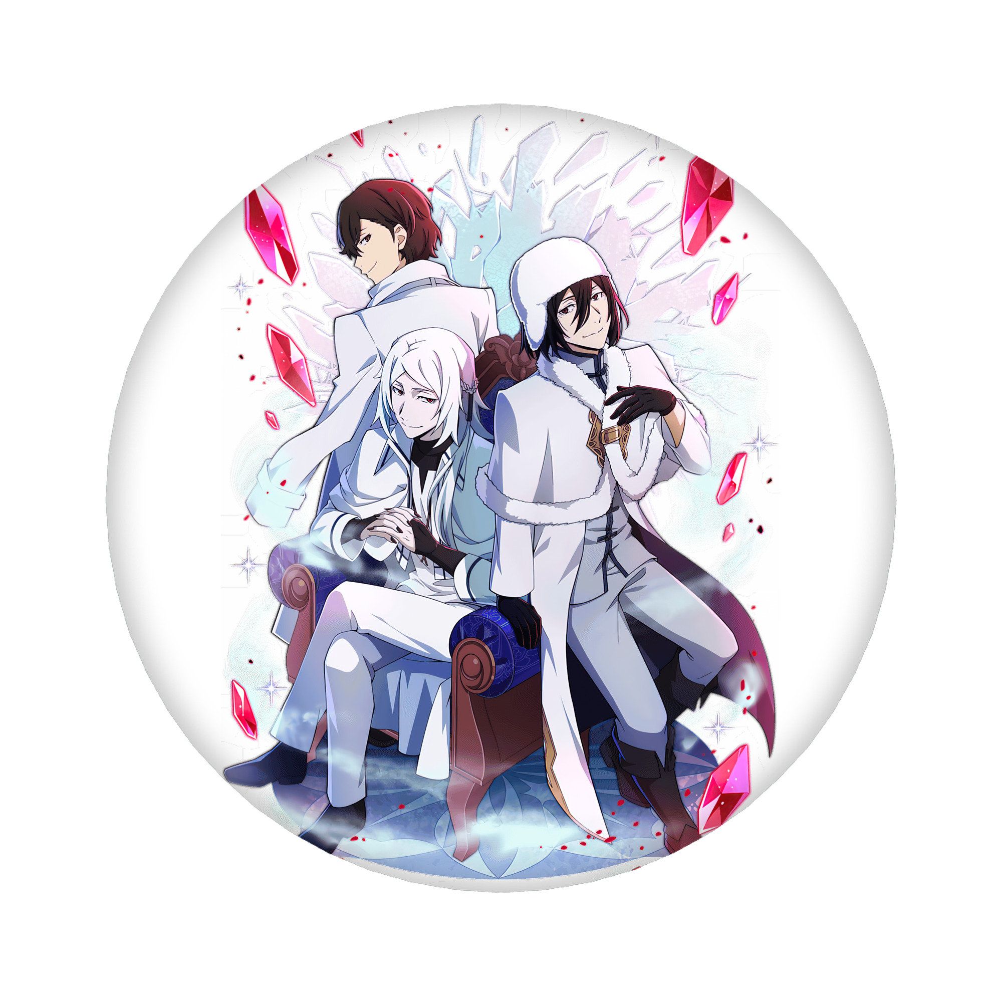 （画像用） 文豪ストレイドッグス Bungo Stray Dogs 6cm 缶バッジ 複数セット