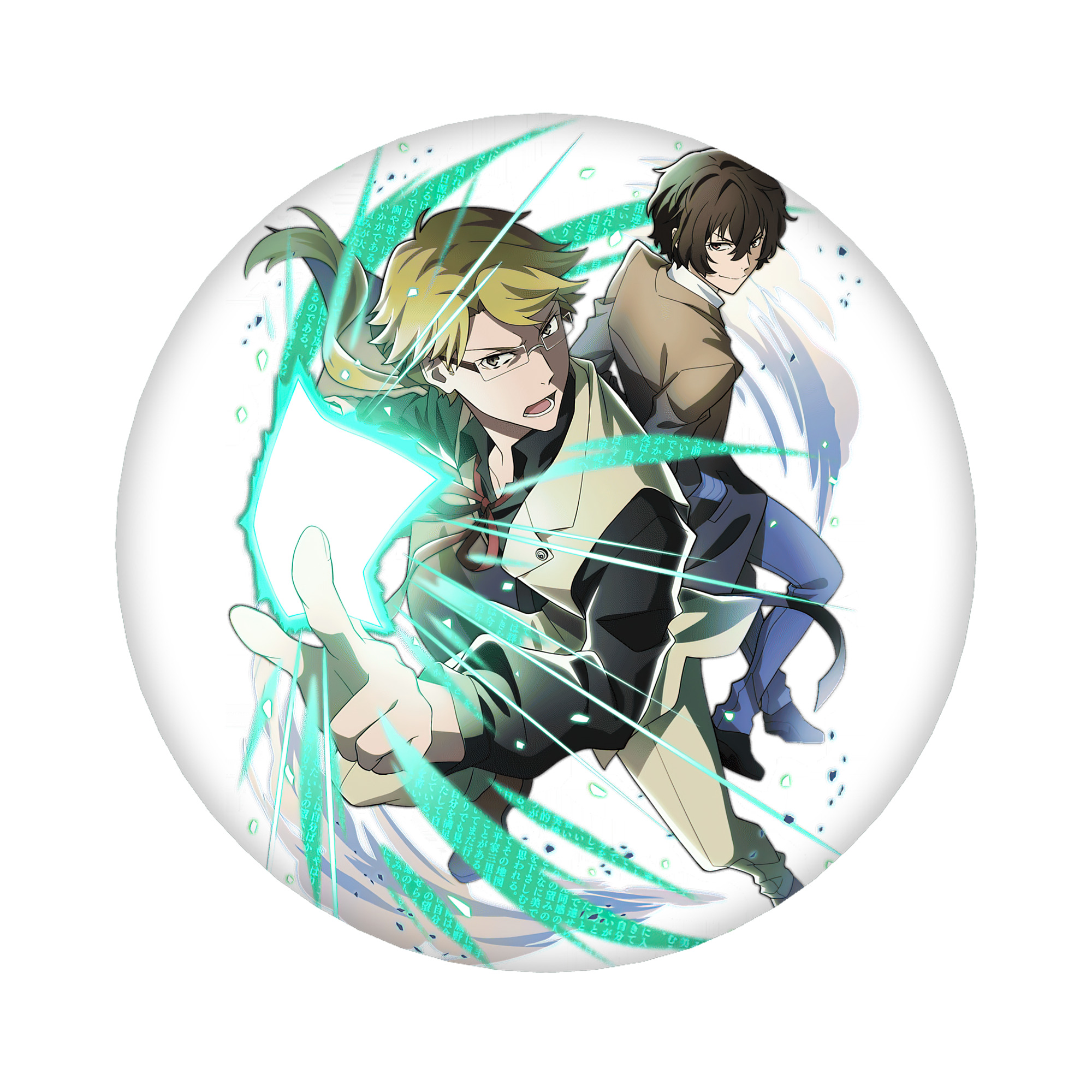 （画像用） 文豪ストレイドッグス Bungo Stray Dogs 6cm 缶バッジ 複数セット