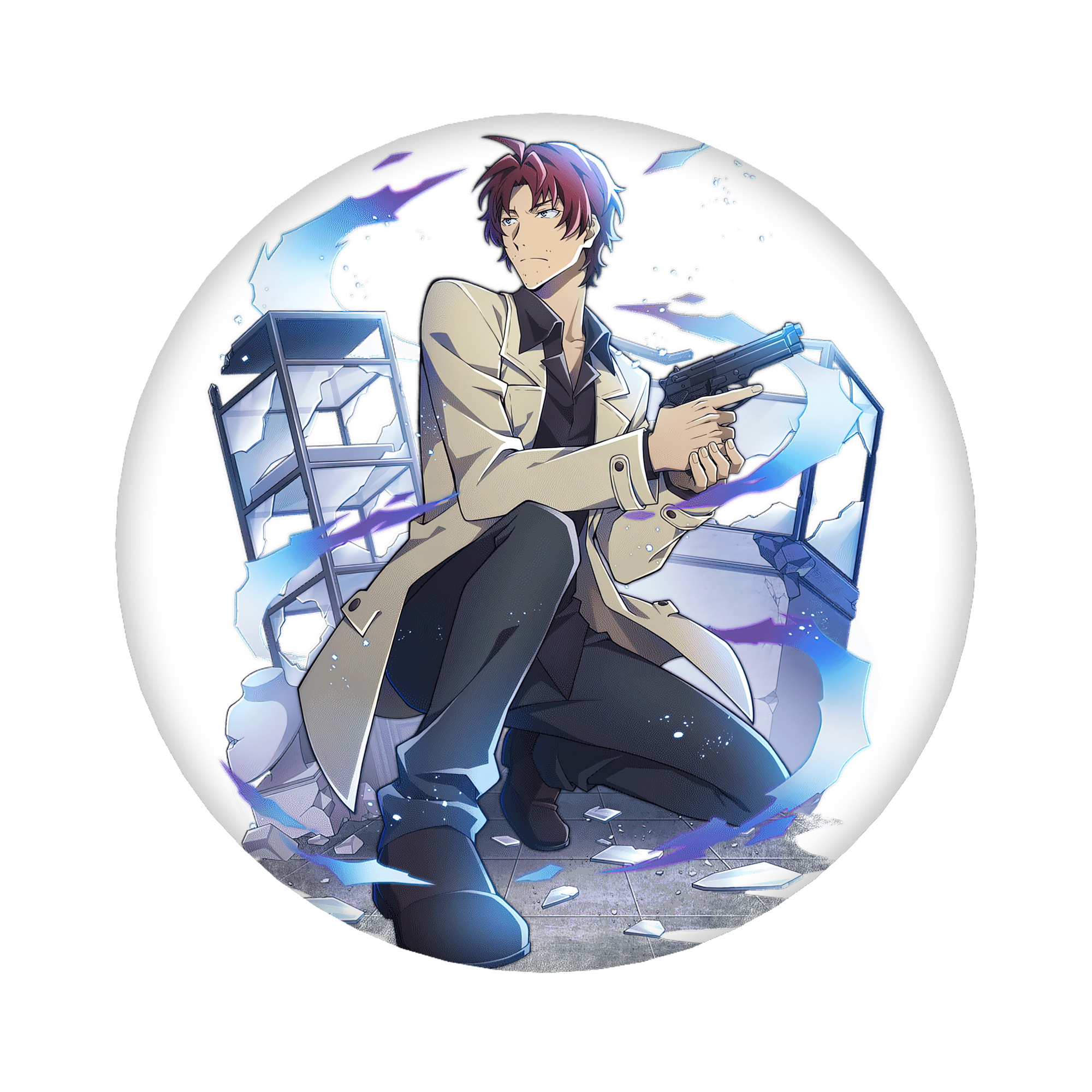 （画像用） 文豪ストレイドッグス Bungo Stray Dogs 6cm 缶バッジ 複数セット